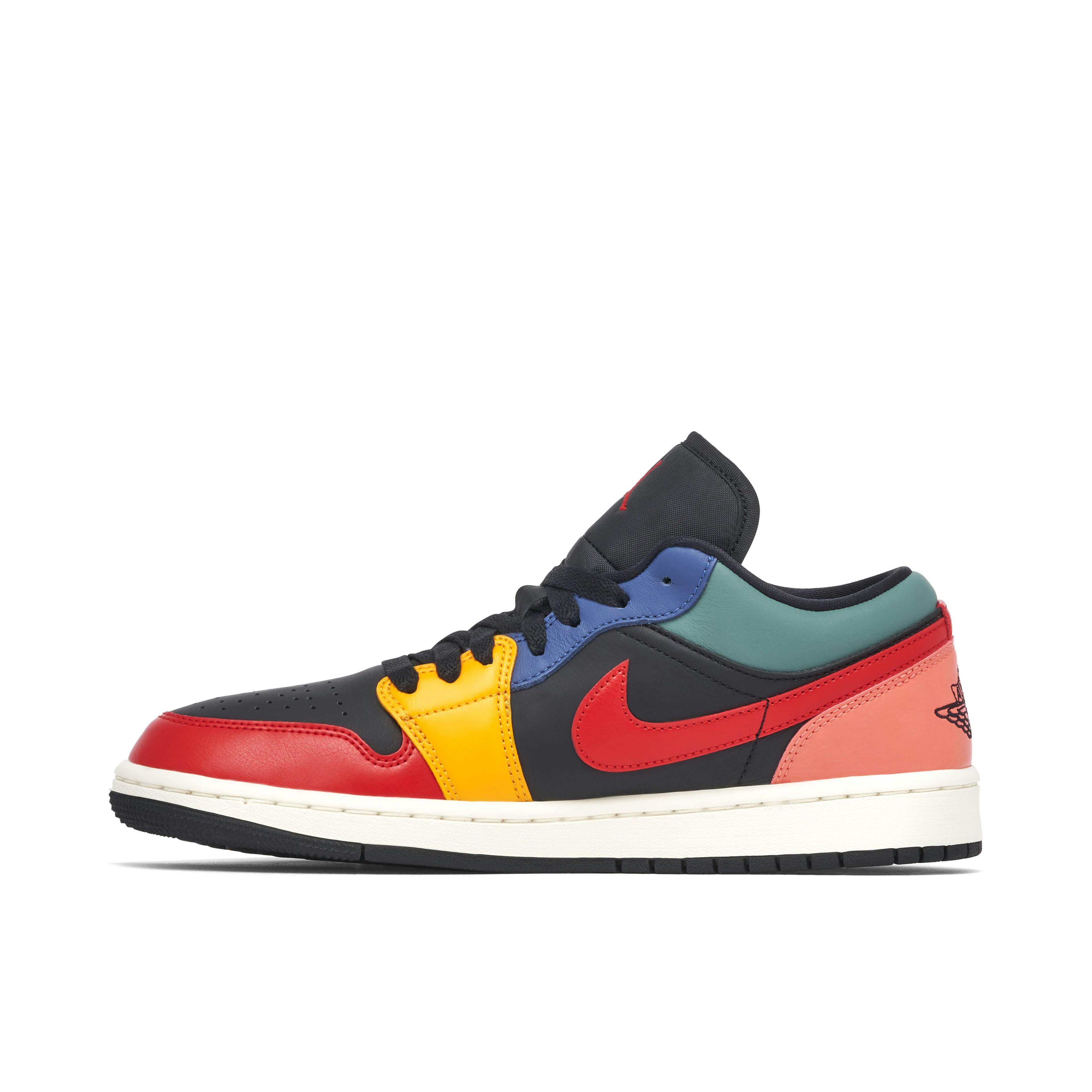 Air Jordan 1 Low Black Multi Womens