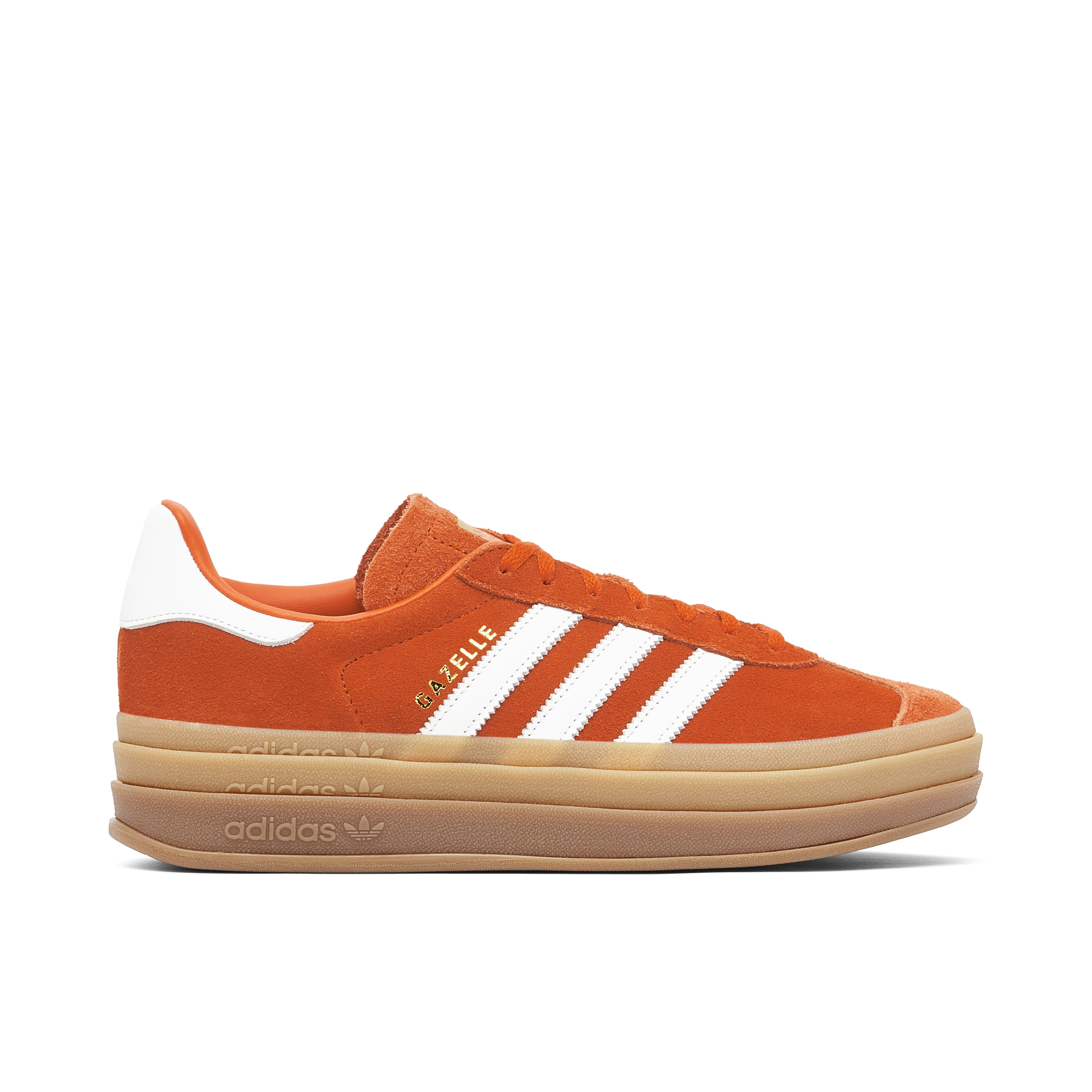 adidas Gazelle Bold Collegiate Orange Gum Femme