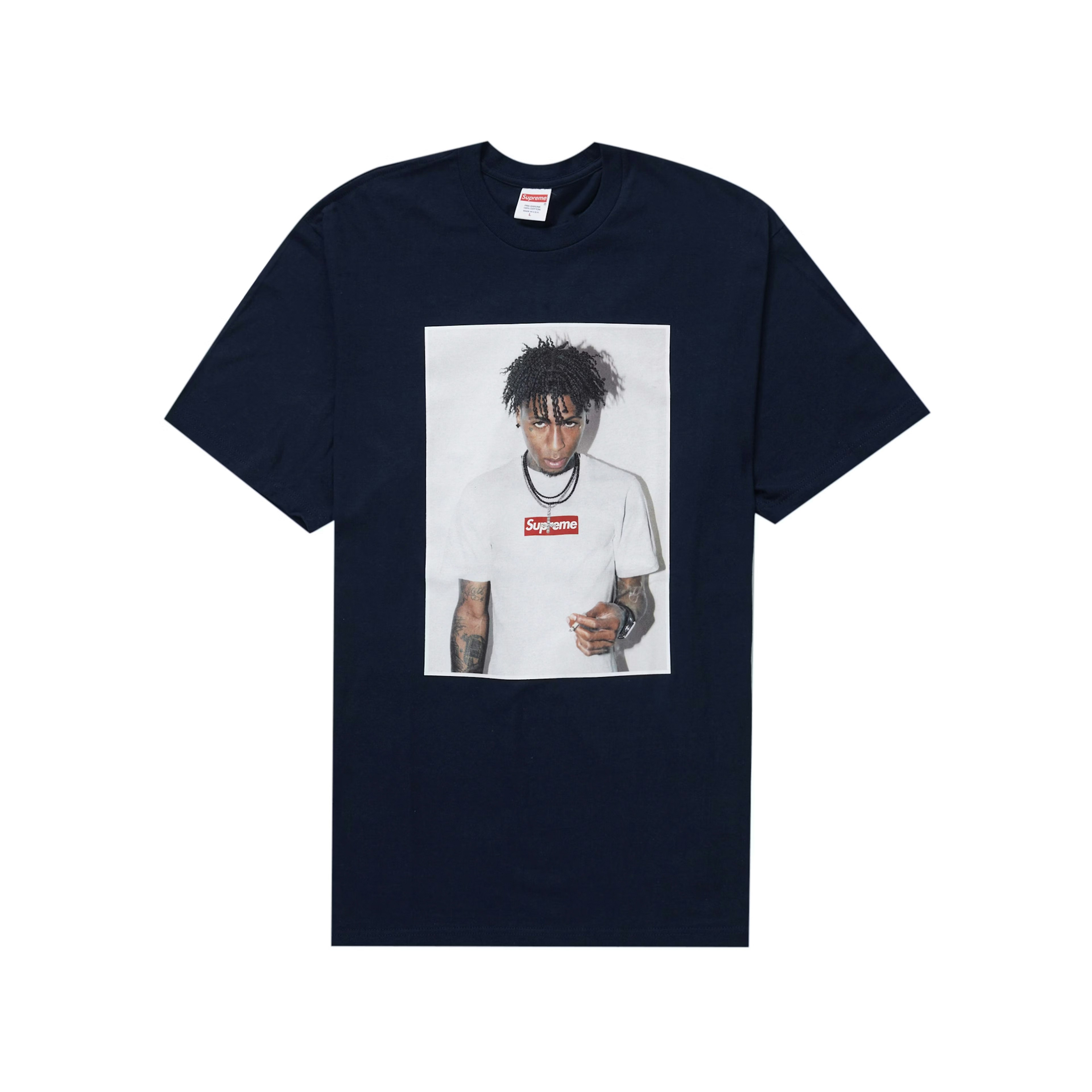 Supreme NBA Youngboy Tee Navy