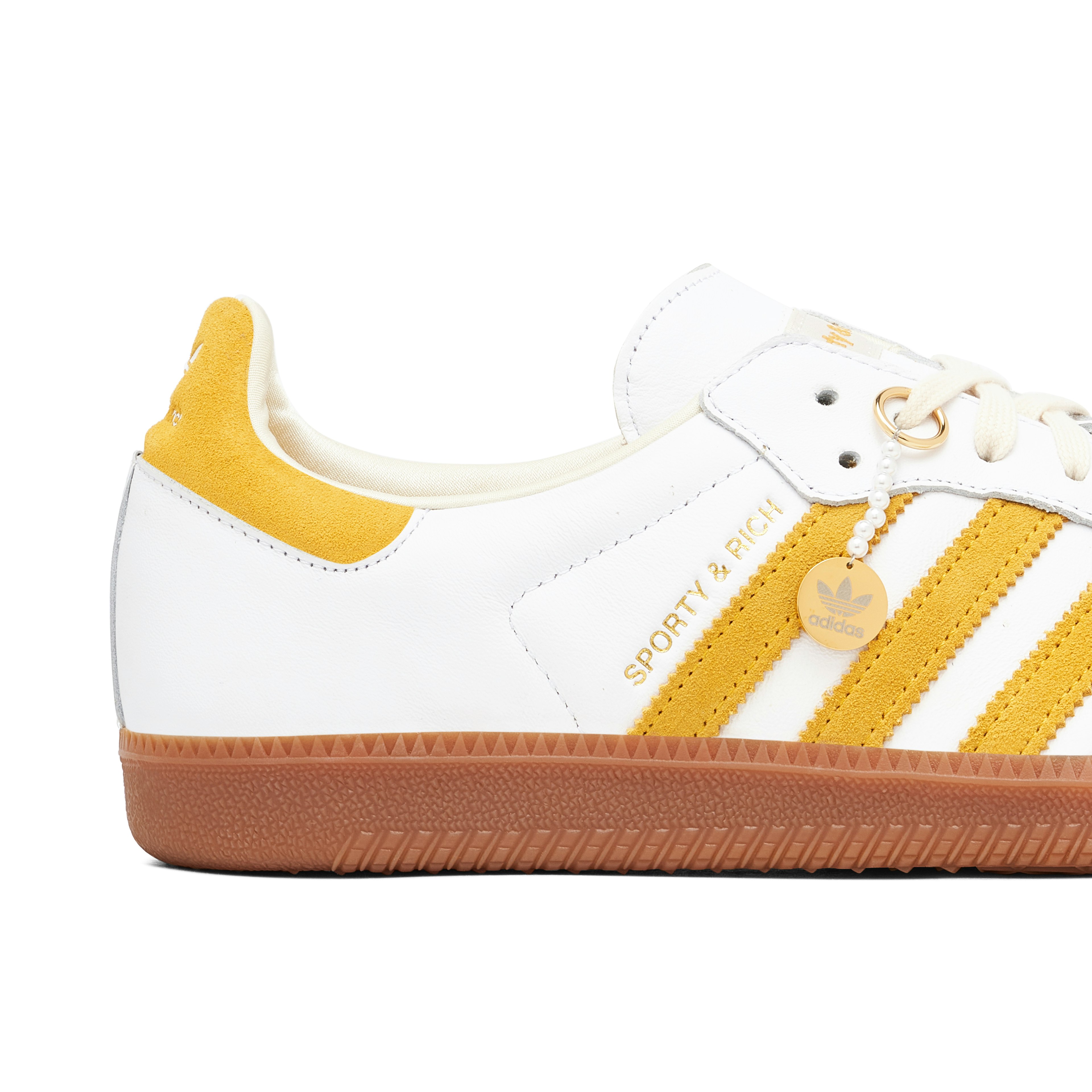 ADIDAS SAMBA X SPORTY & RICH WHITE GOLD
