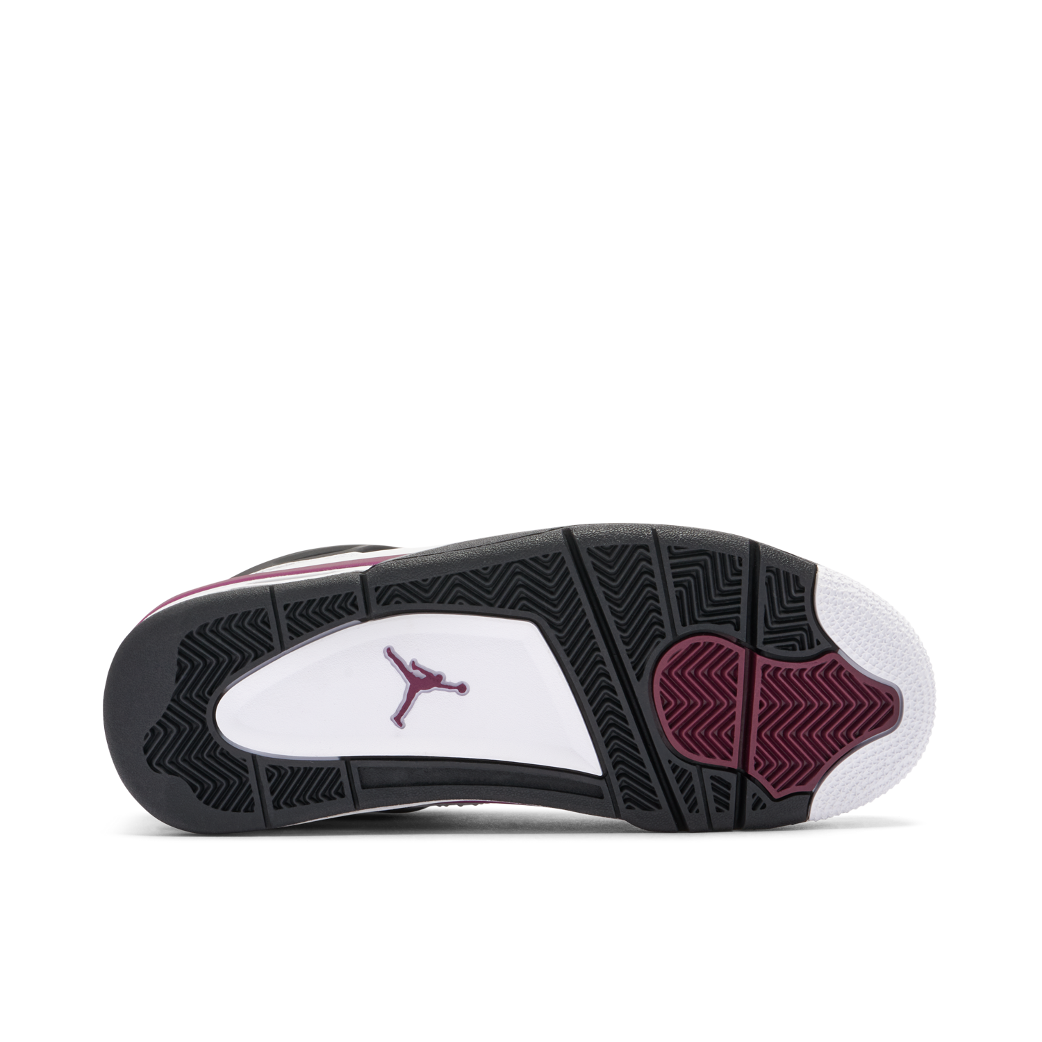 Air Jordan 4 x PSG White Neutral Grey Bordeaux GS