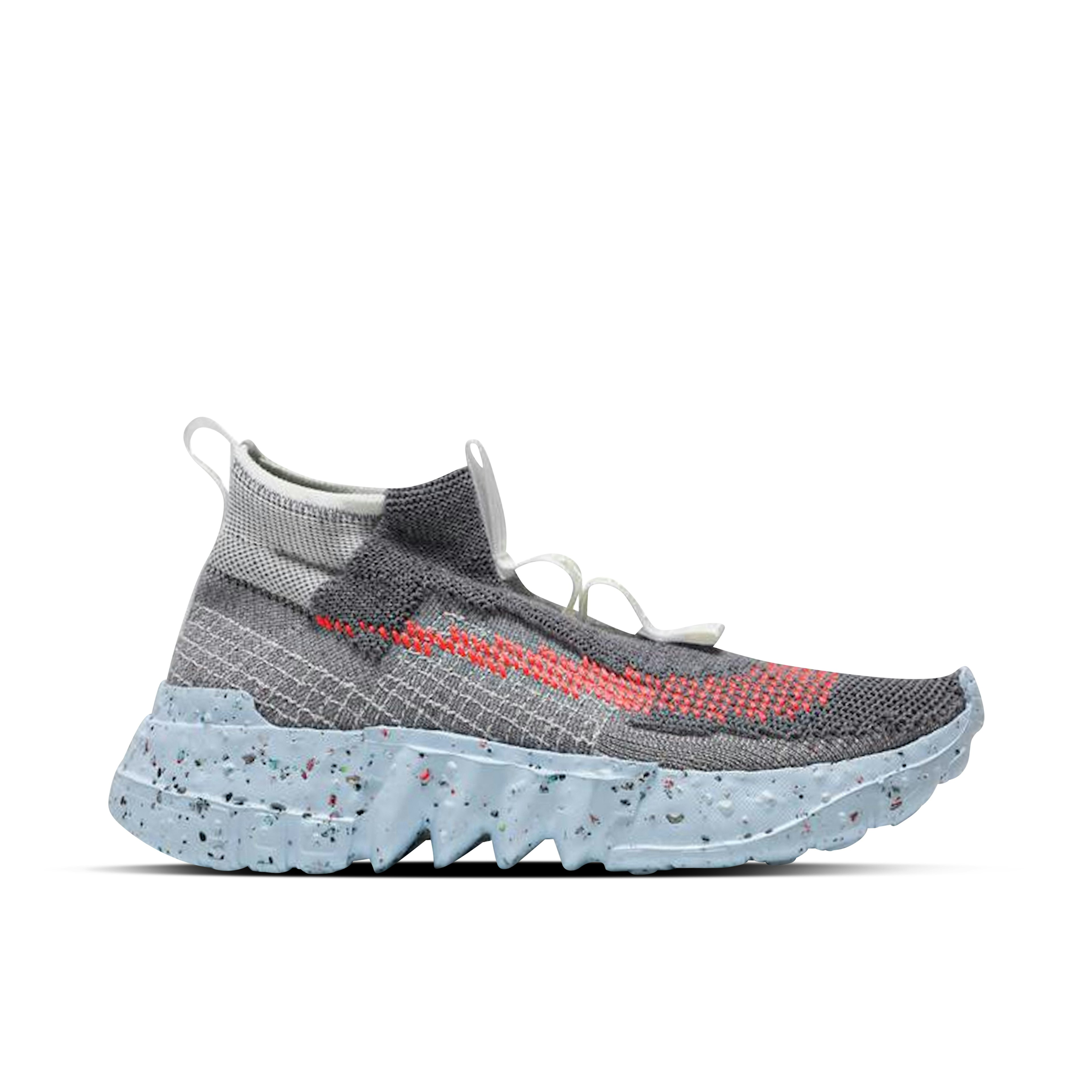 Nike Space Hippie 02 Vast Grey Hyper Crimson