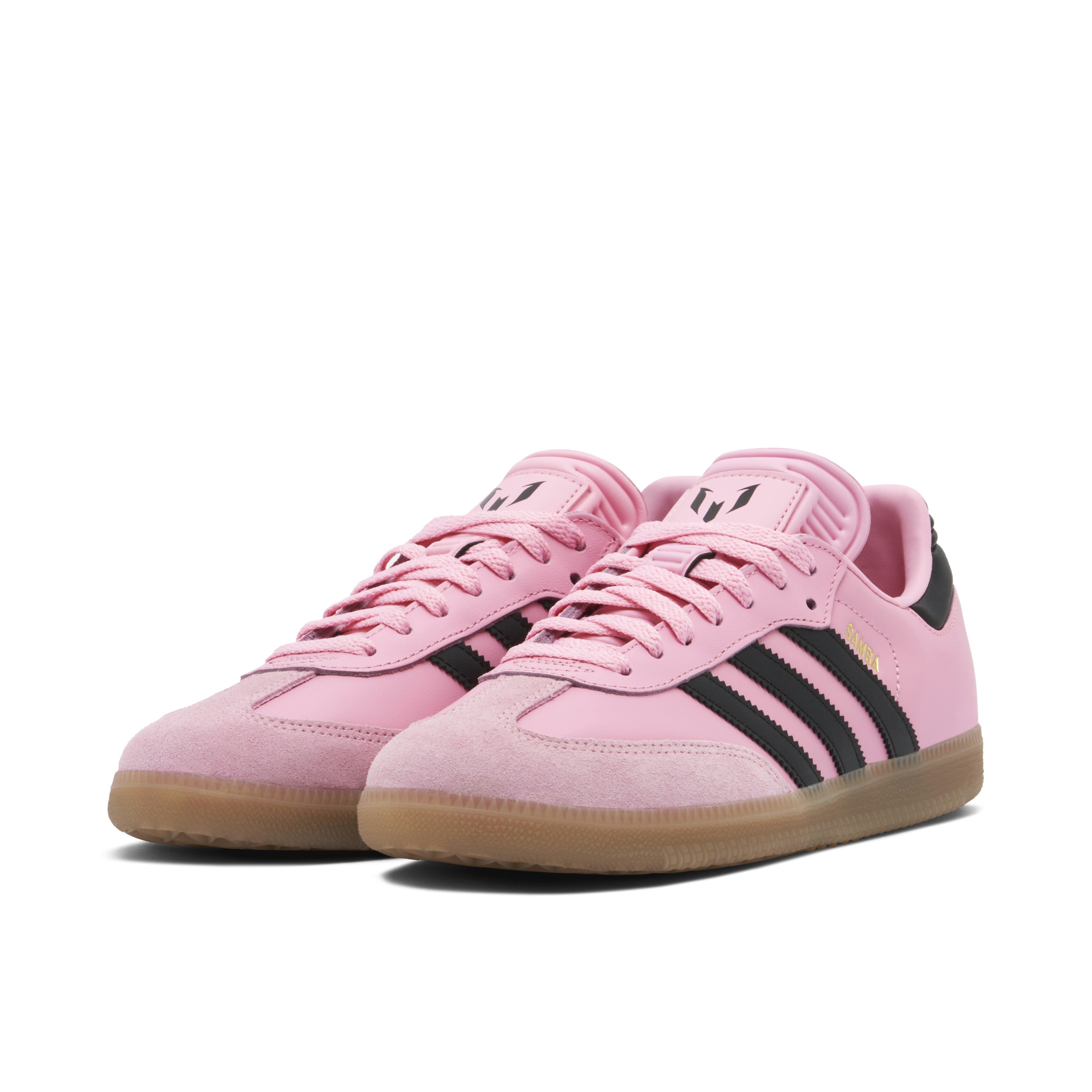 adidas Samba x Lionel Messi Pink Black