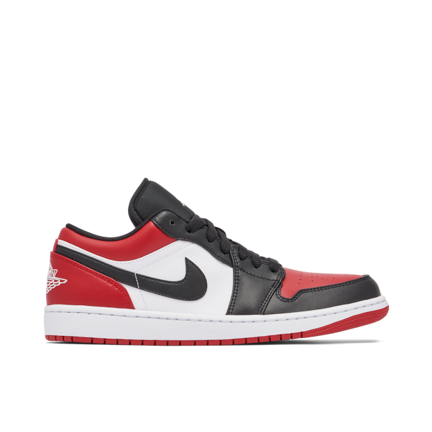 Air Jordan 1 Low Bred Toe | 553558-612 | Laced