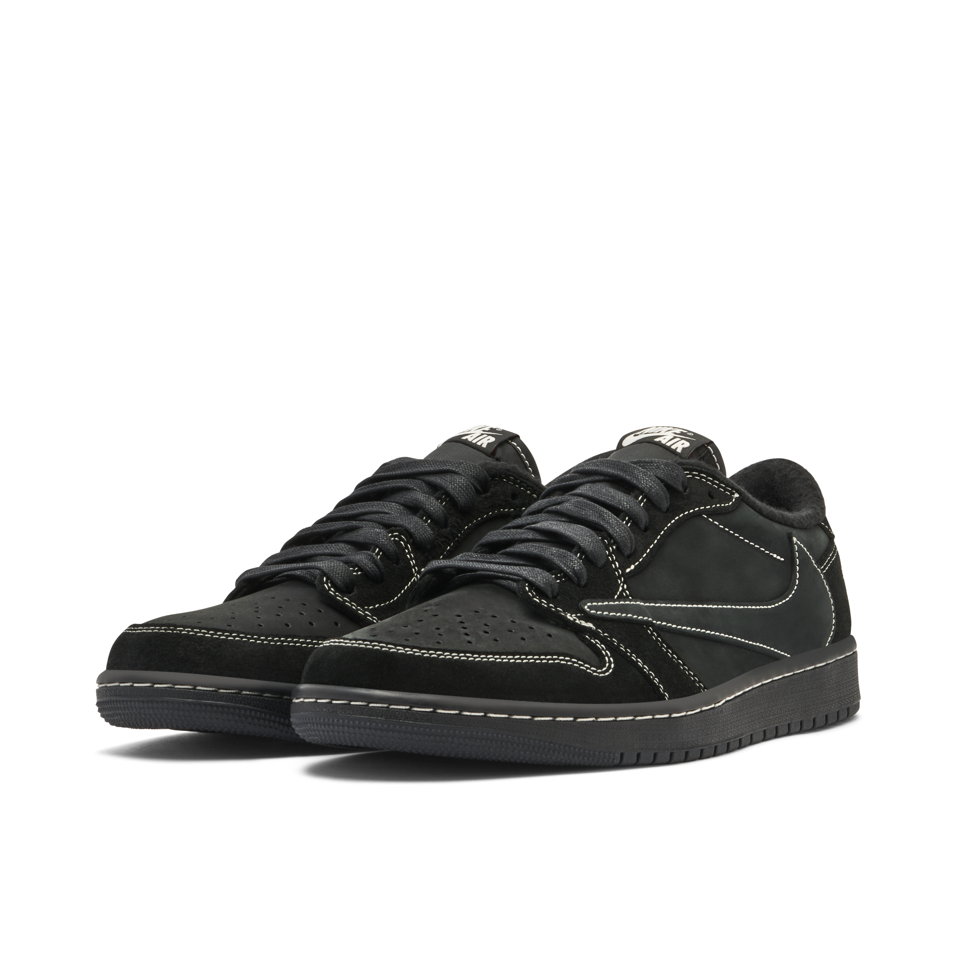 Kinderschuh Größe 31 Nike selling Jordan low x Travis Scott Black Phantom