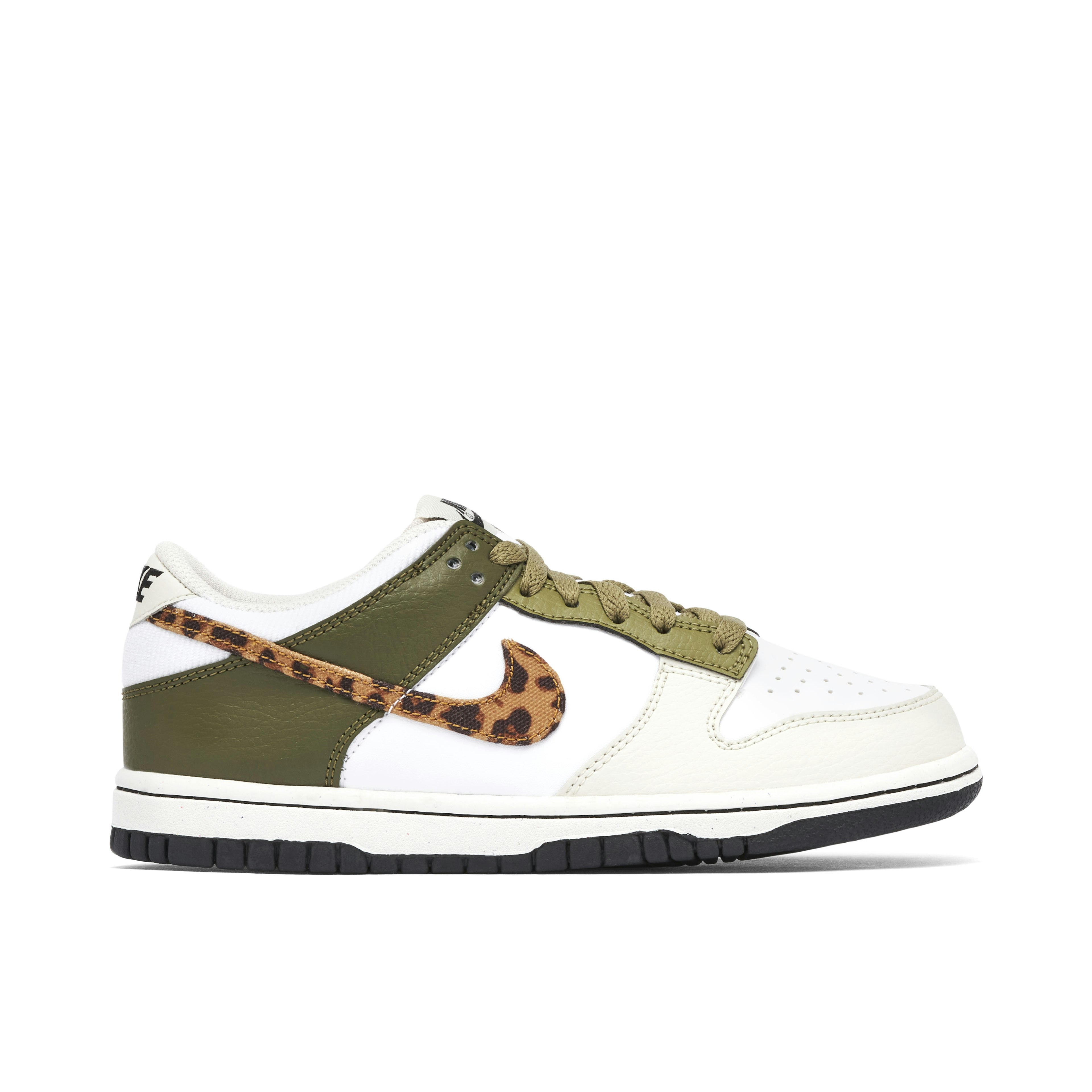 Nike Dunk Low Leopard Olive GS