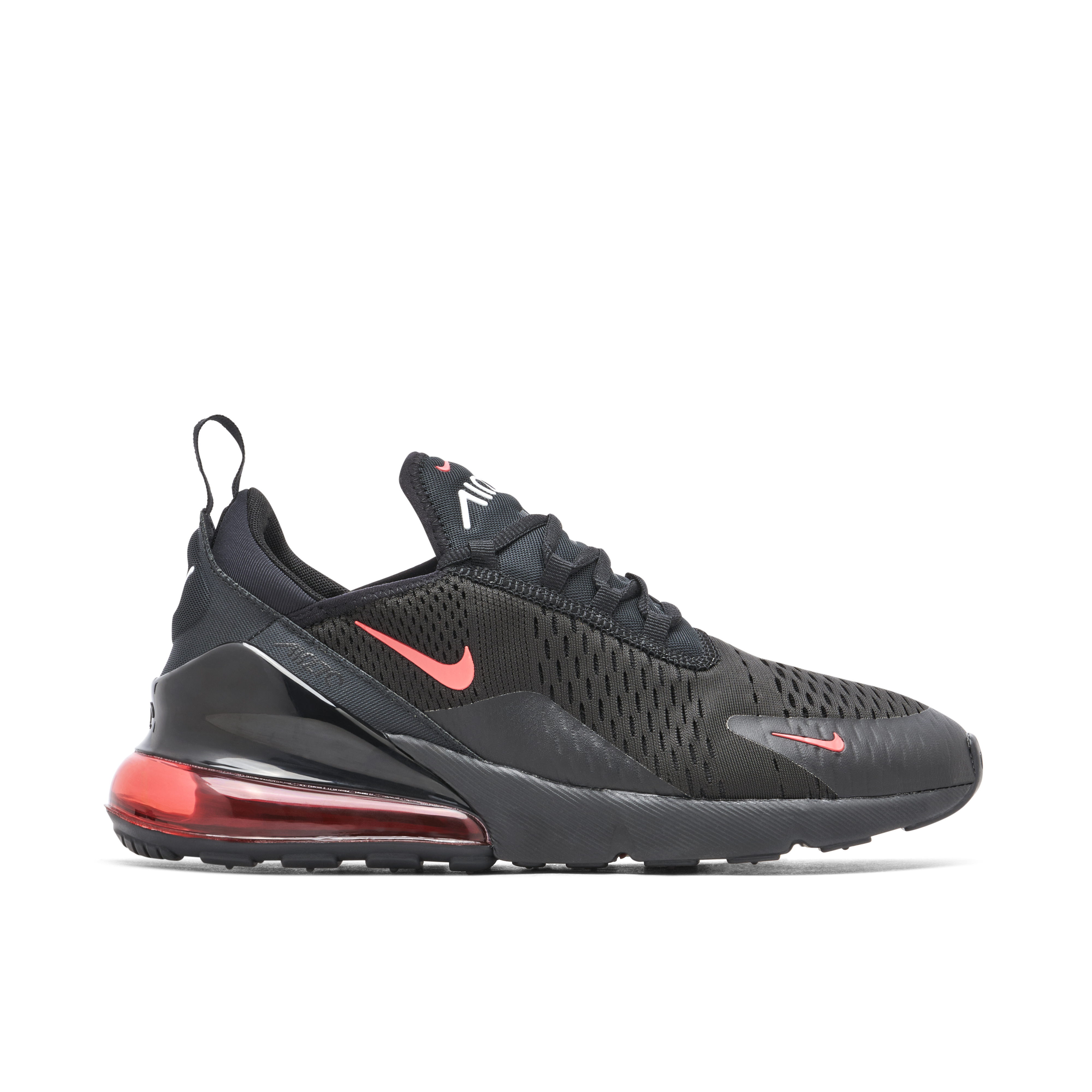 Nike air 270 black and red on sale