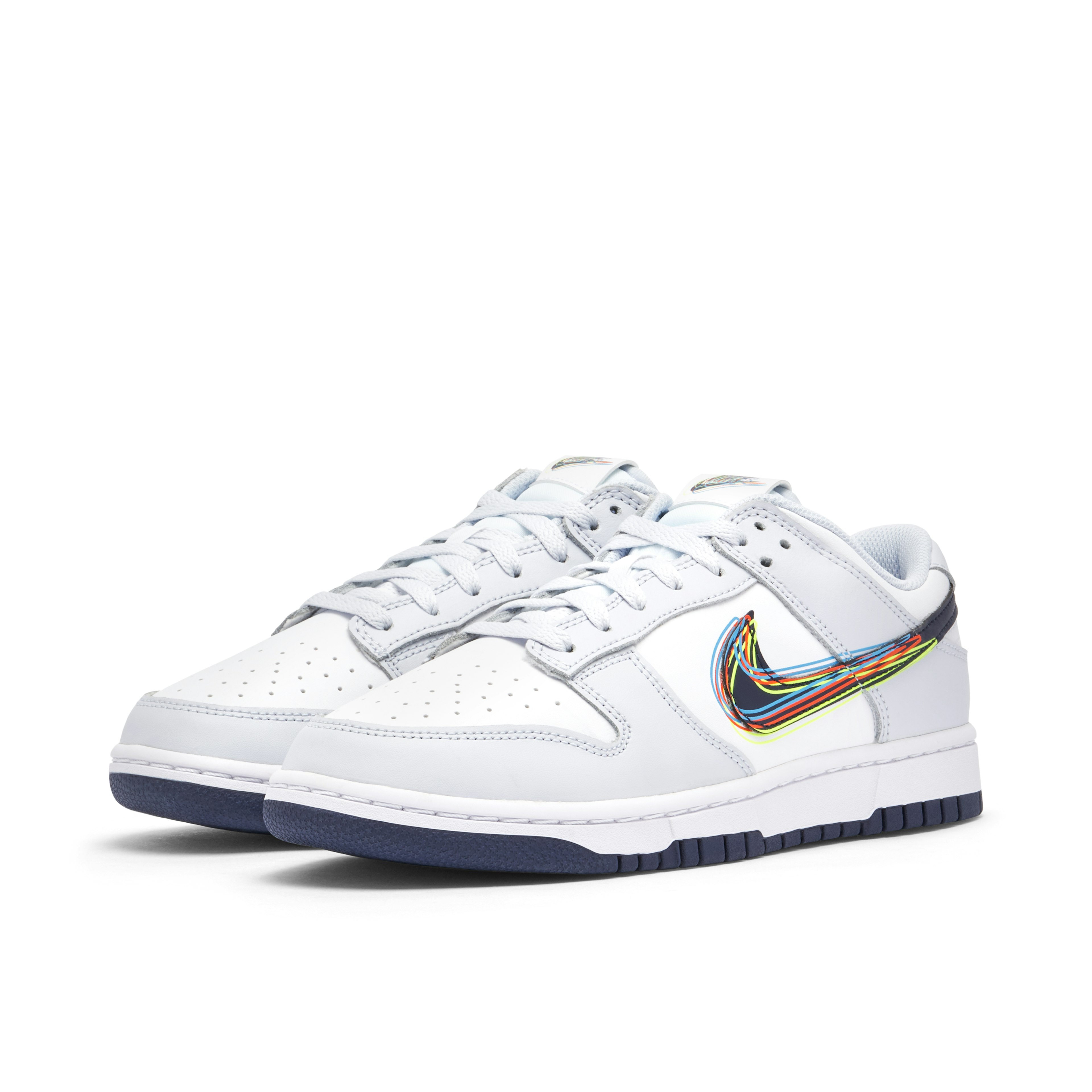 Nike Dunk Low 3D Swoosh Grey