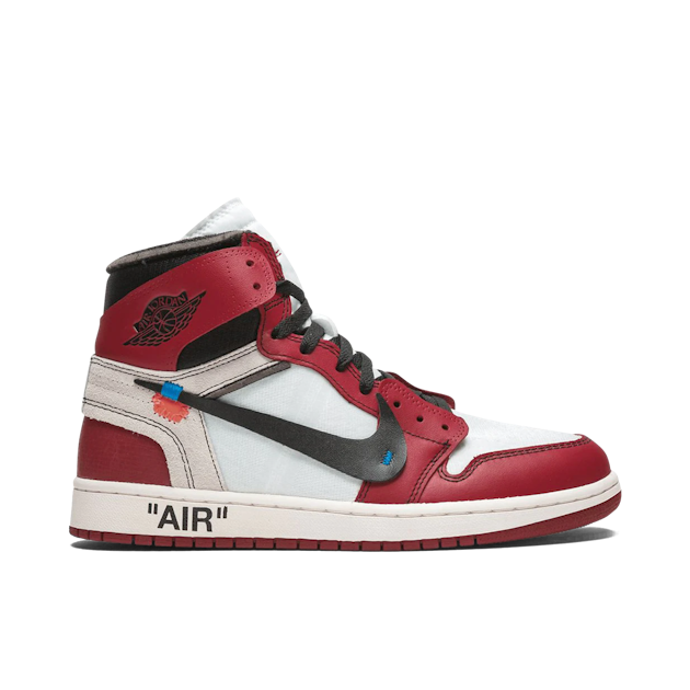 Air Jordan 1 Retro High Chicago x Off White AA3834 101 Laced