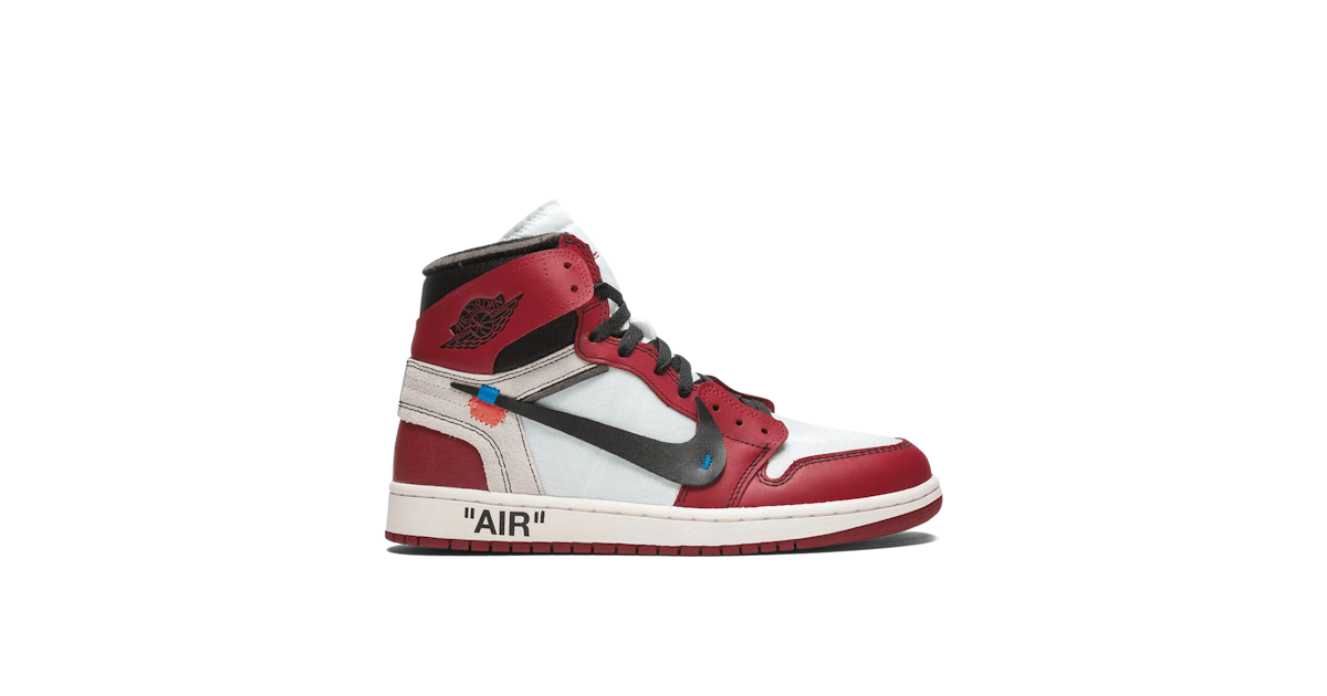Air Jordan 1 Retro High Chicago x Off White AA3834 101 Laced