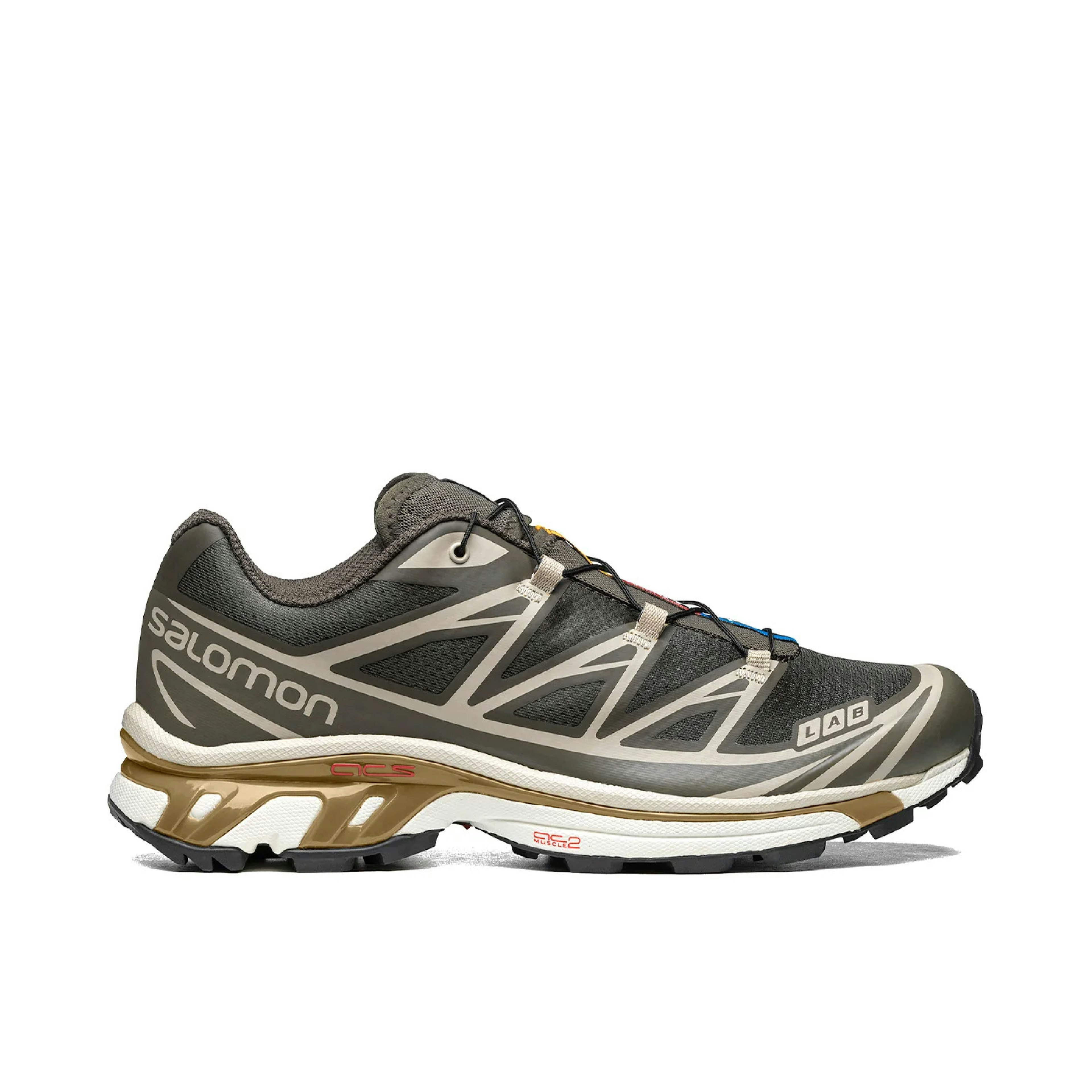 Salomon XT-6 Beluga Dull Gold