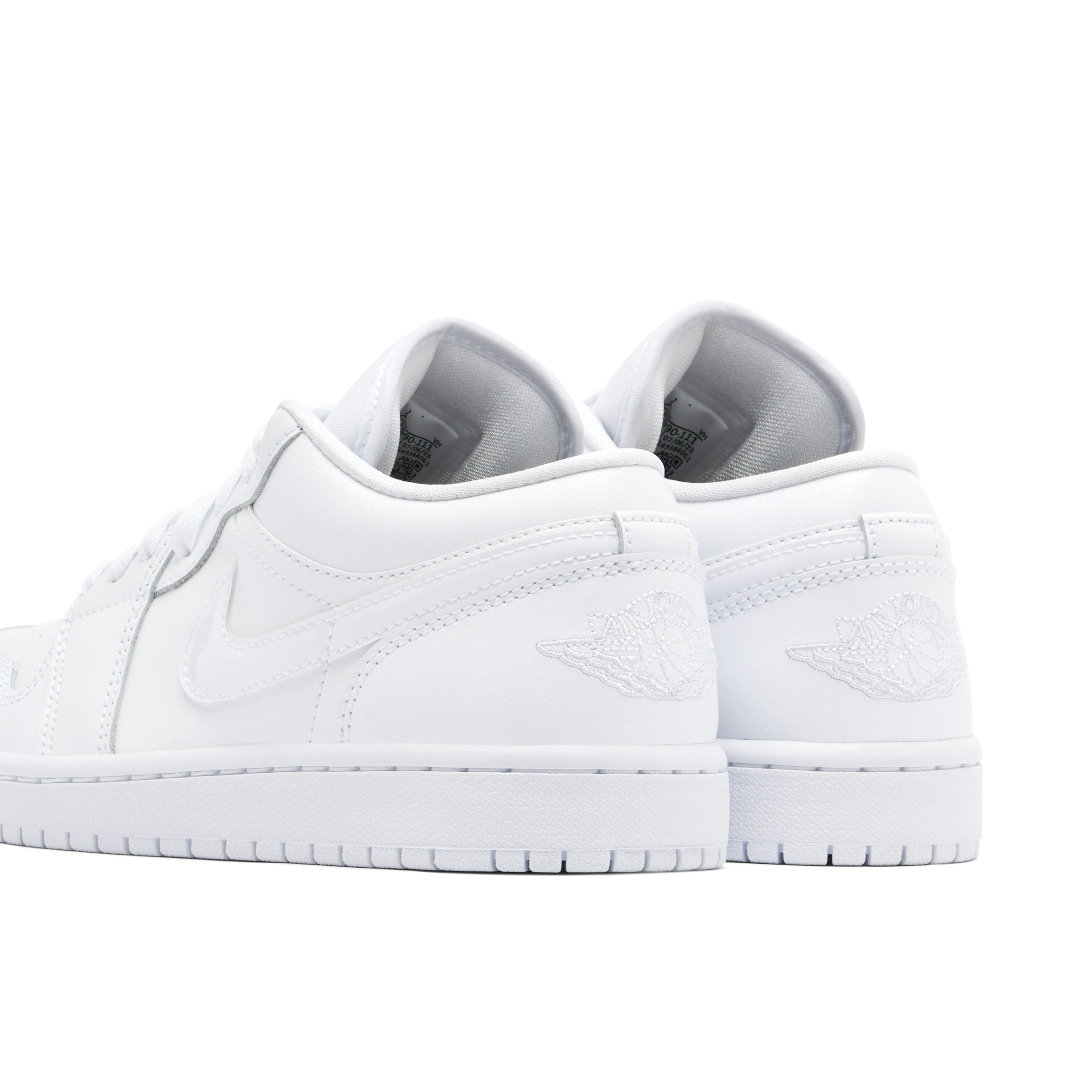 Air Jordan 1 Low Triple White Womens