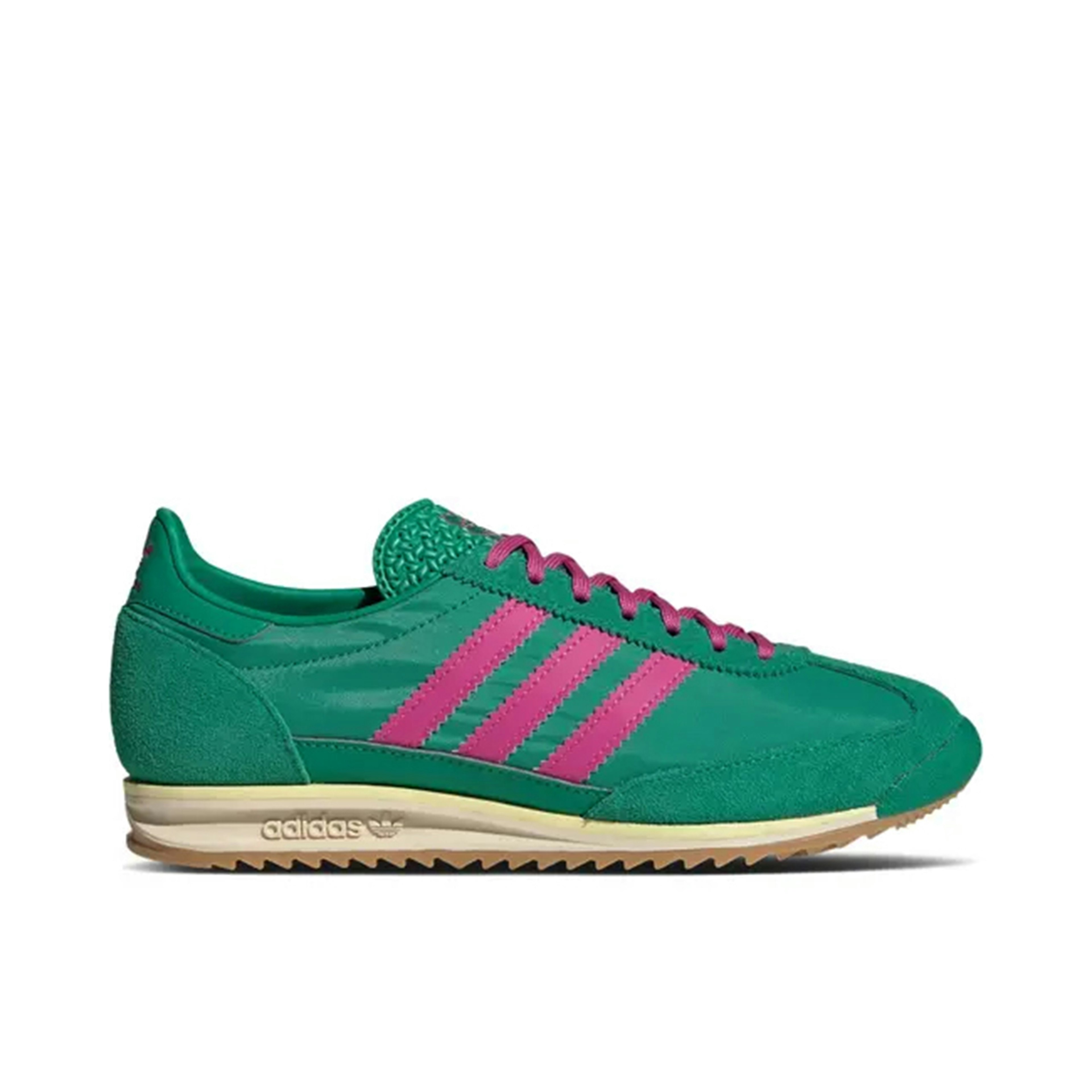 Adidas SL 72 OG Semi Court Green Semi Lucid Fuchsia Womens