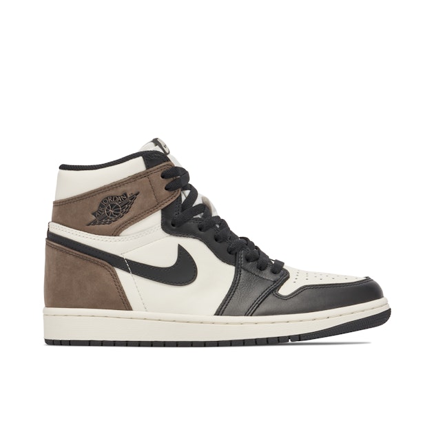 Air Jordan High Dark Mocha 555088-105 Laced