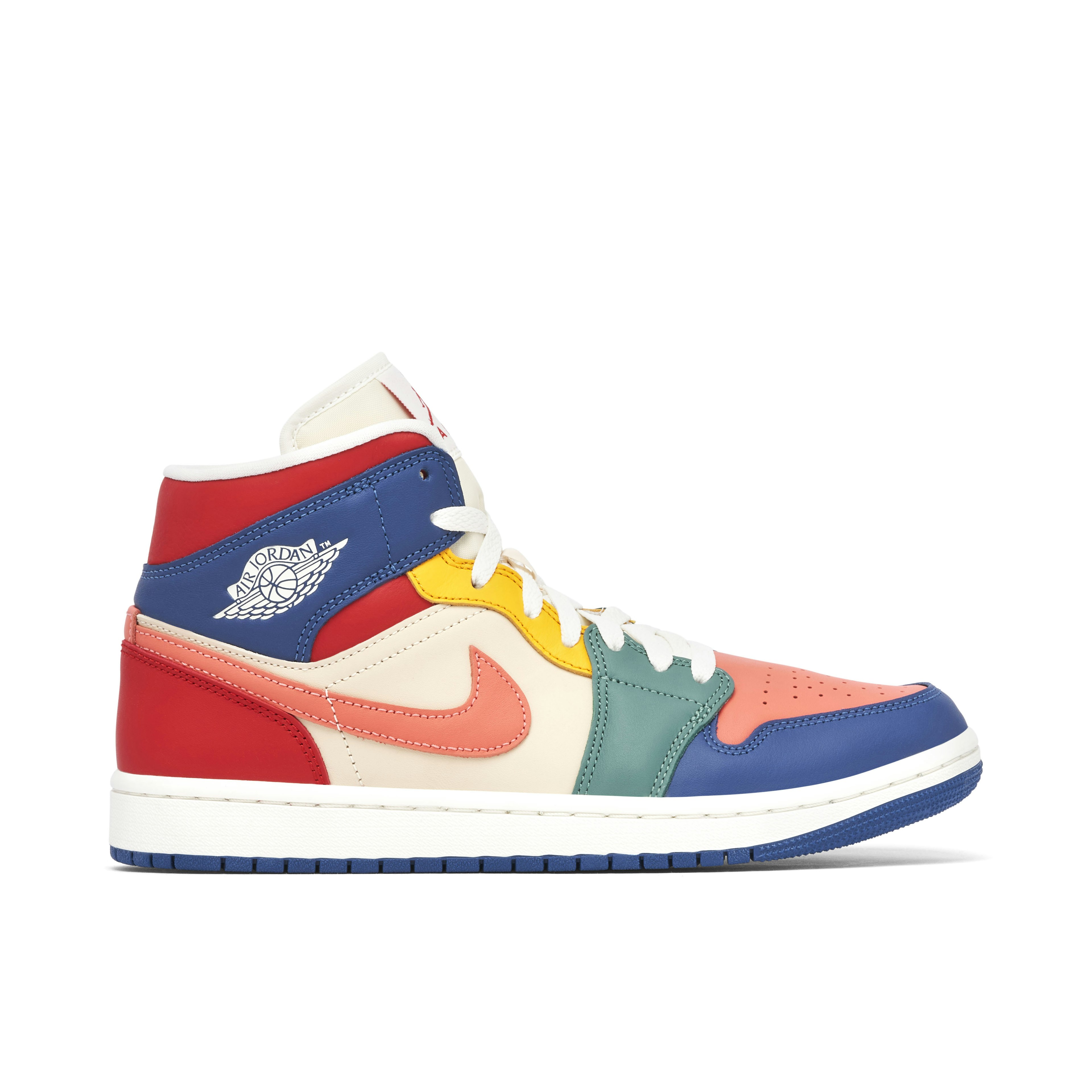 Air Jordan 1 Mid Seven-Colour Womens