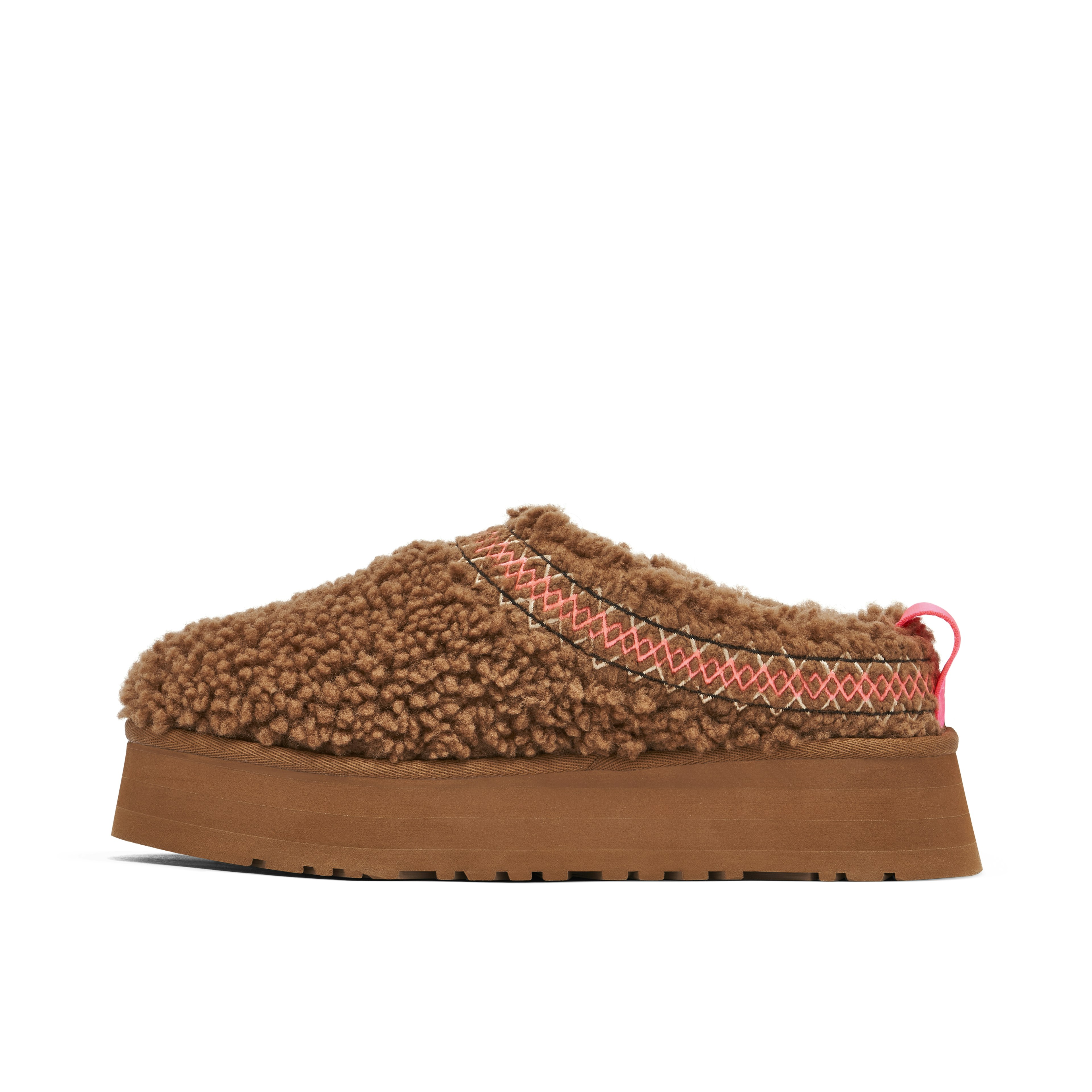 UGG Tazz Slipper Heritage Braid Hardwood für Damen