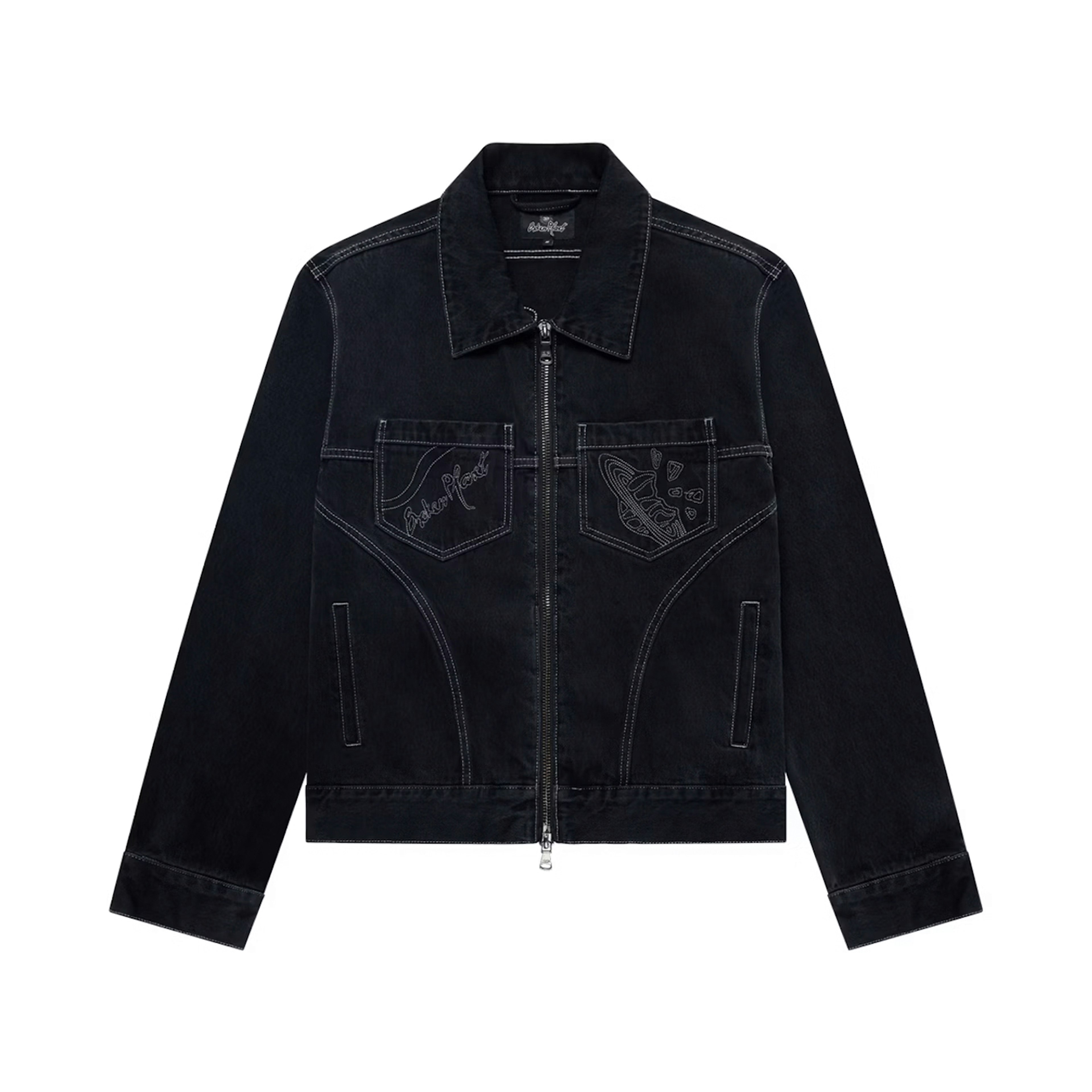 Broken Planet Denim Jacket Washed Black