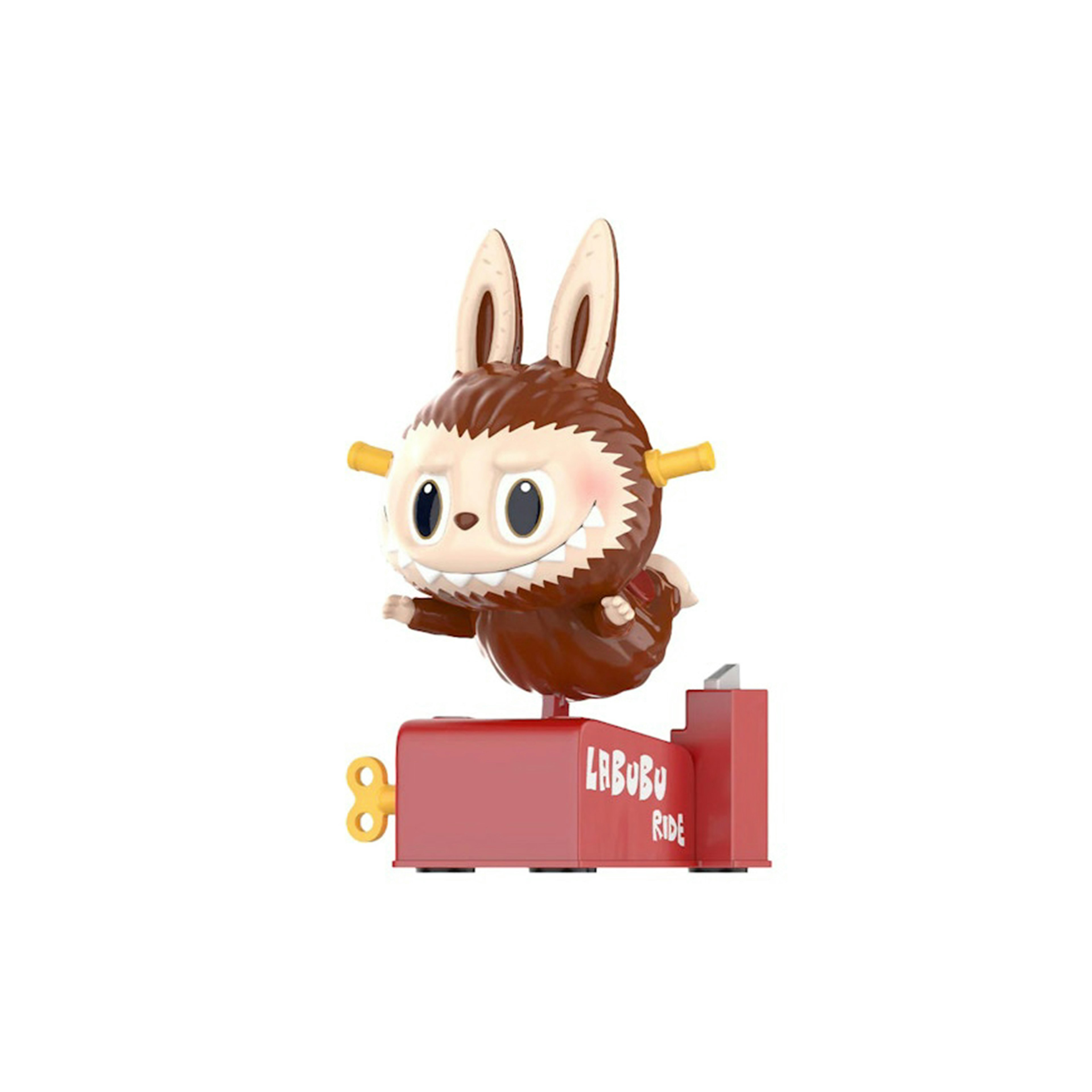 Pop Mart Labubu The Monsters Almost Hidden Series Kiddie Ride (Secret Edition) Figure