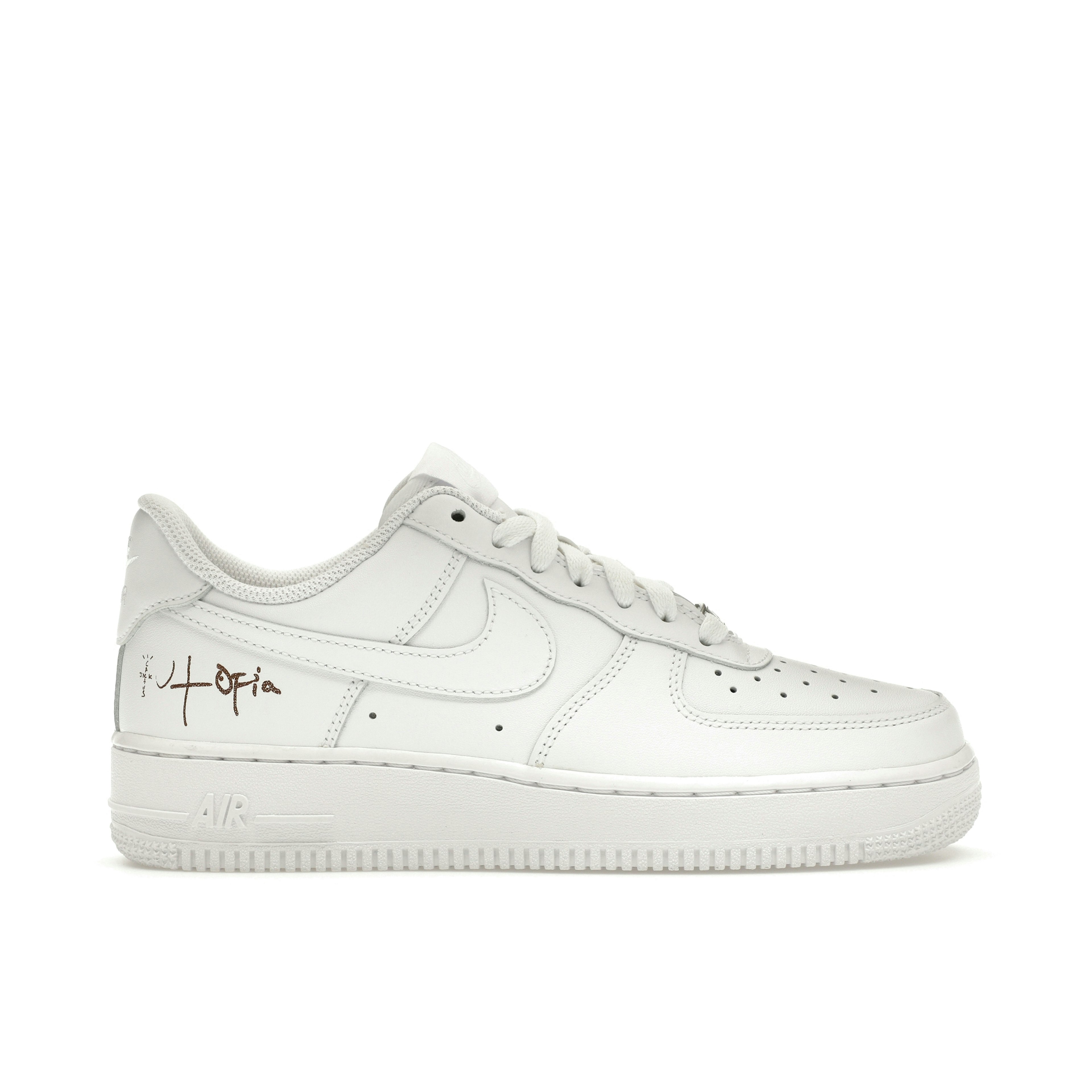 Nike Air Force 1 Low '07 White Travis Scott Cactus Jack Utopia Edition Womens