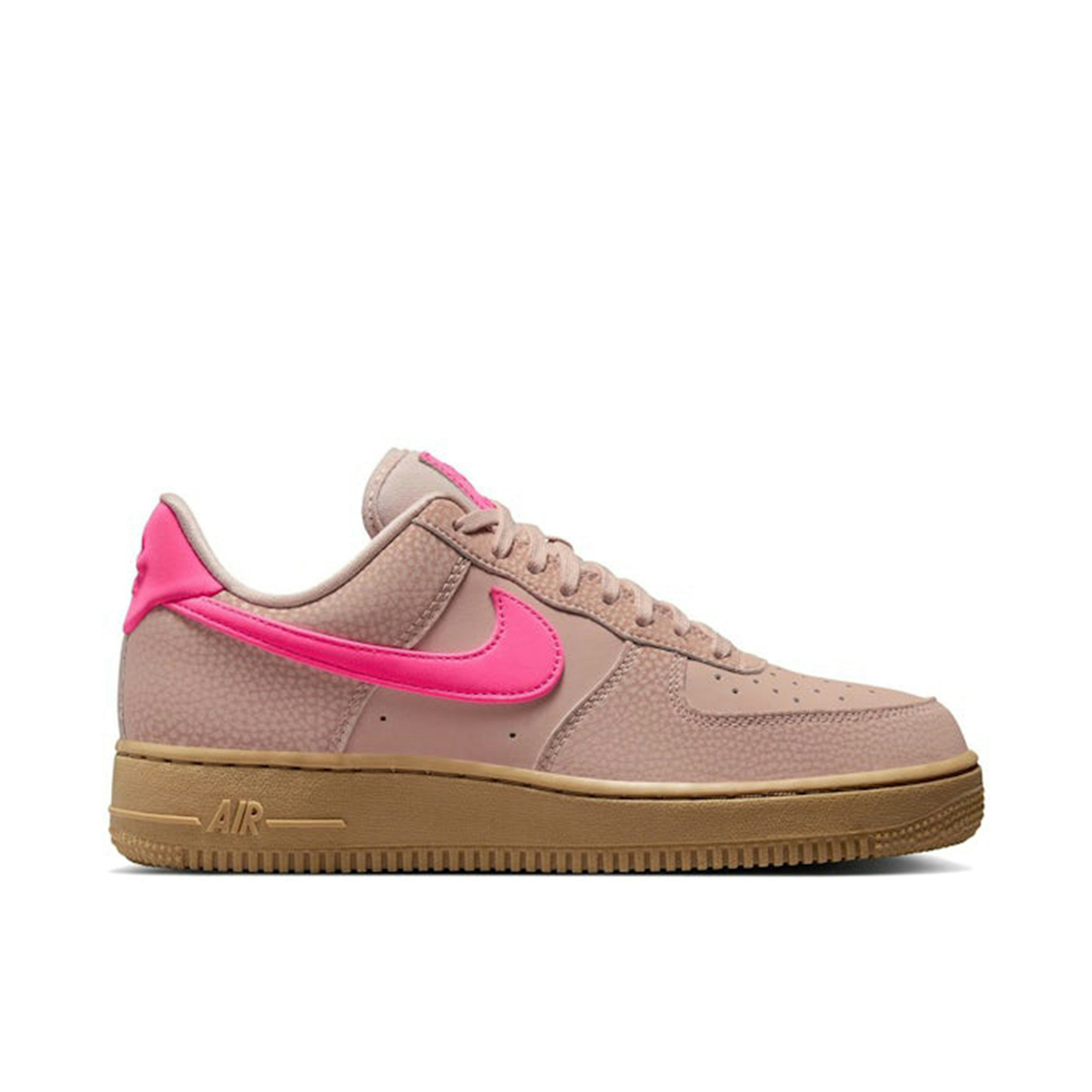 Nike Air Force 1 Low '07 Particle Beige Hyper Pink Womens