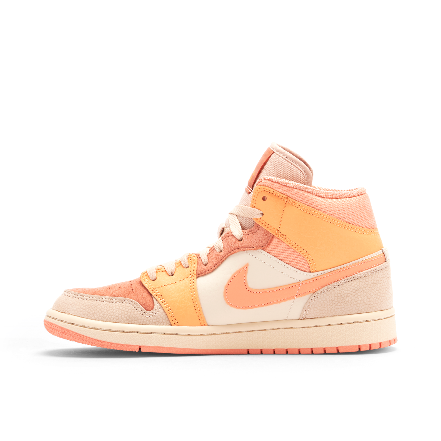 Air Jordan 1 Mid Apricot Womens