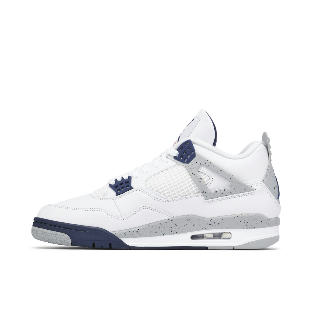 Air Jordan 4 Retro White Midnight Navy | DH6927-140 | Laced