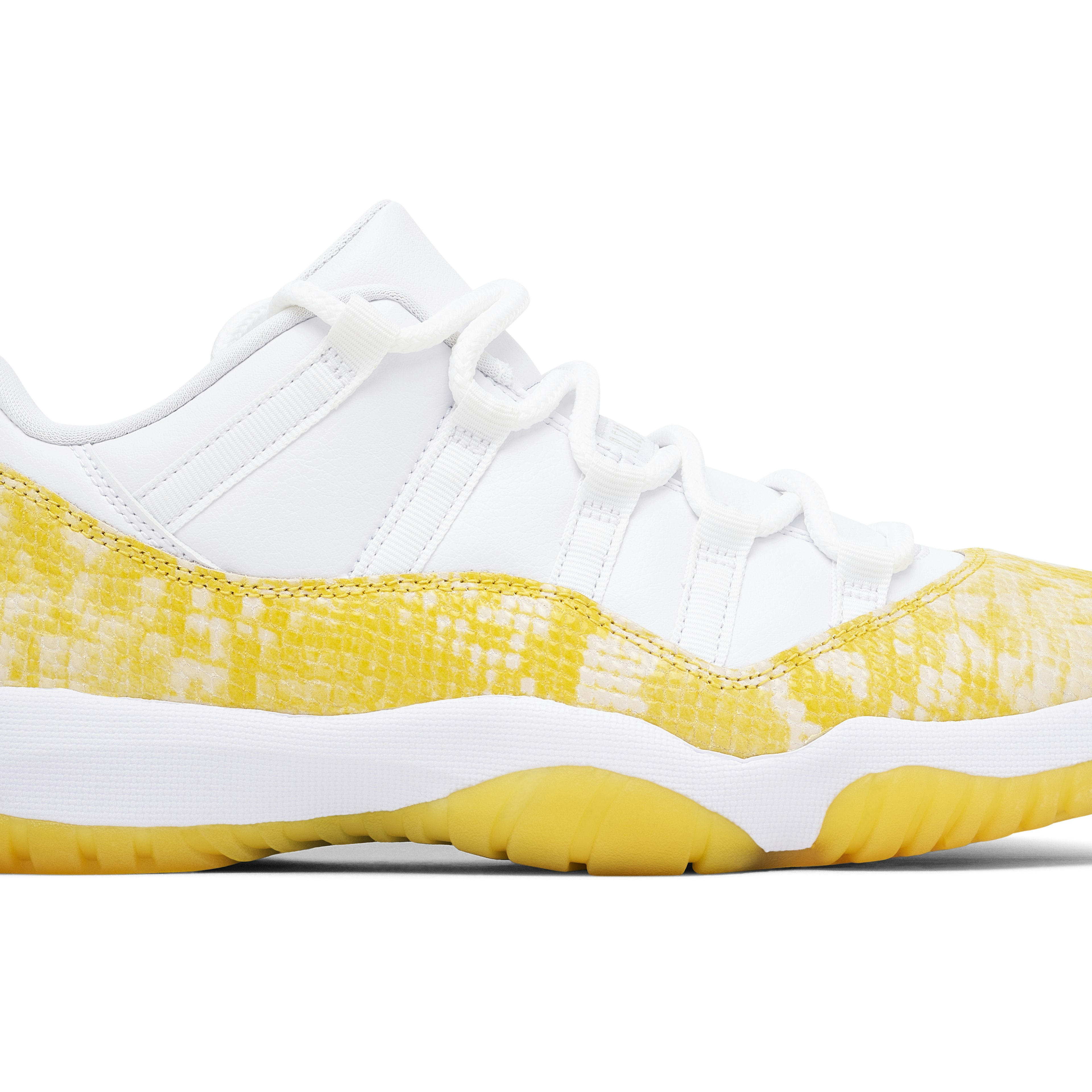 Air Jordan 11 Low Yellow Snakeskin Womens