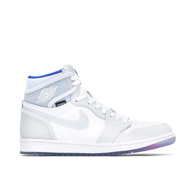 White Racer Blue Jordan Ones Blue White Air Jordan High Zoom Racer