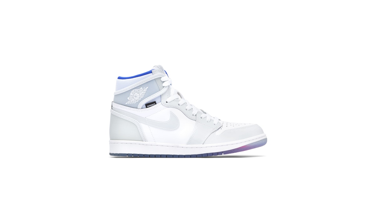 White Racer Blue Jordan Ones Blue White Air Jordan High Zoom Racer