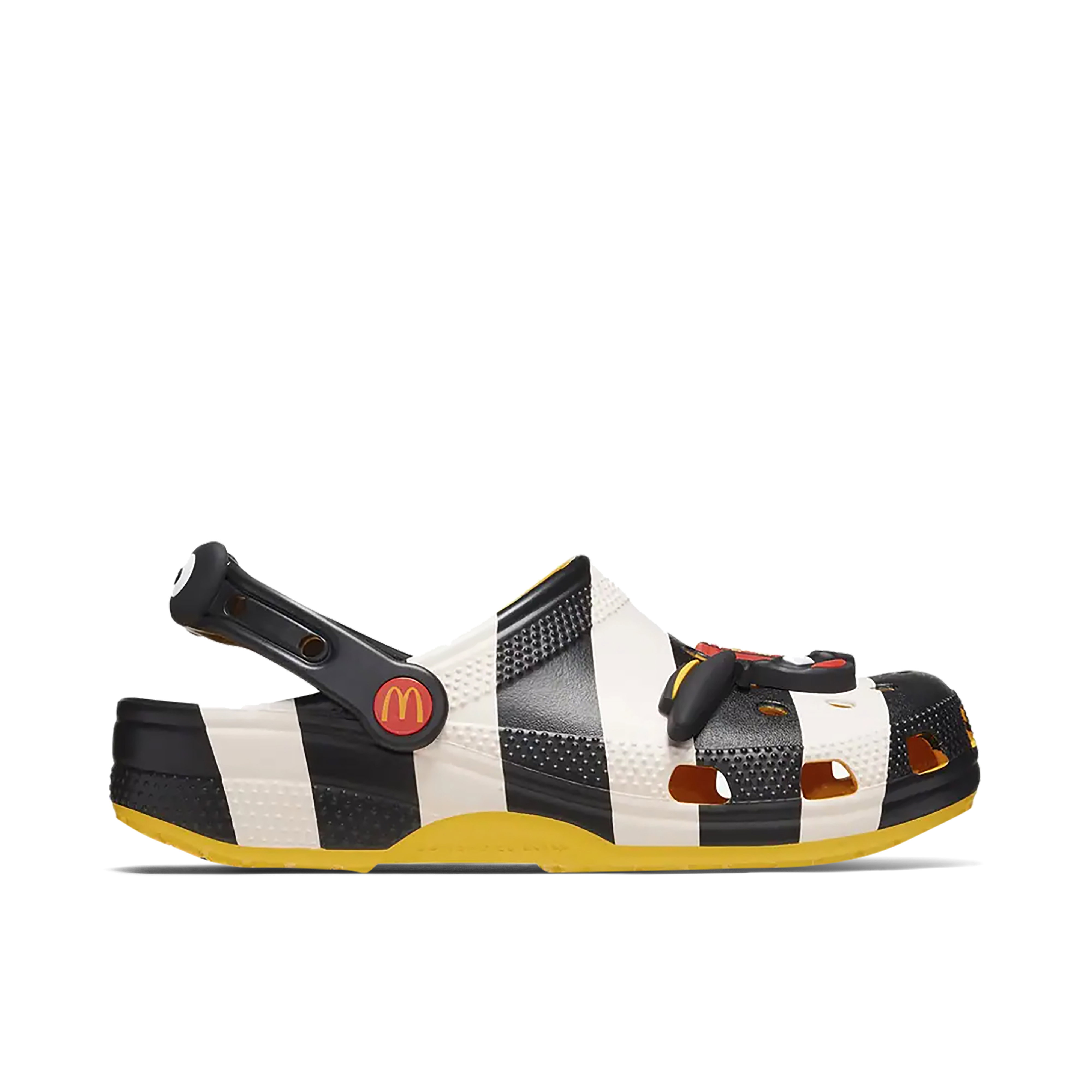 Hamburgular Crocs. NWT Size 12m CROCS McDonalds x Hamburglar Clog 209393-066 - Shiekh main image 2