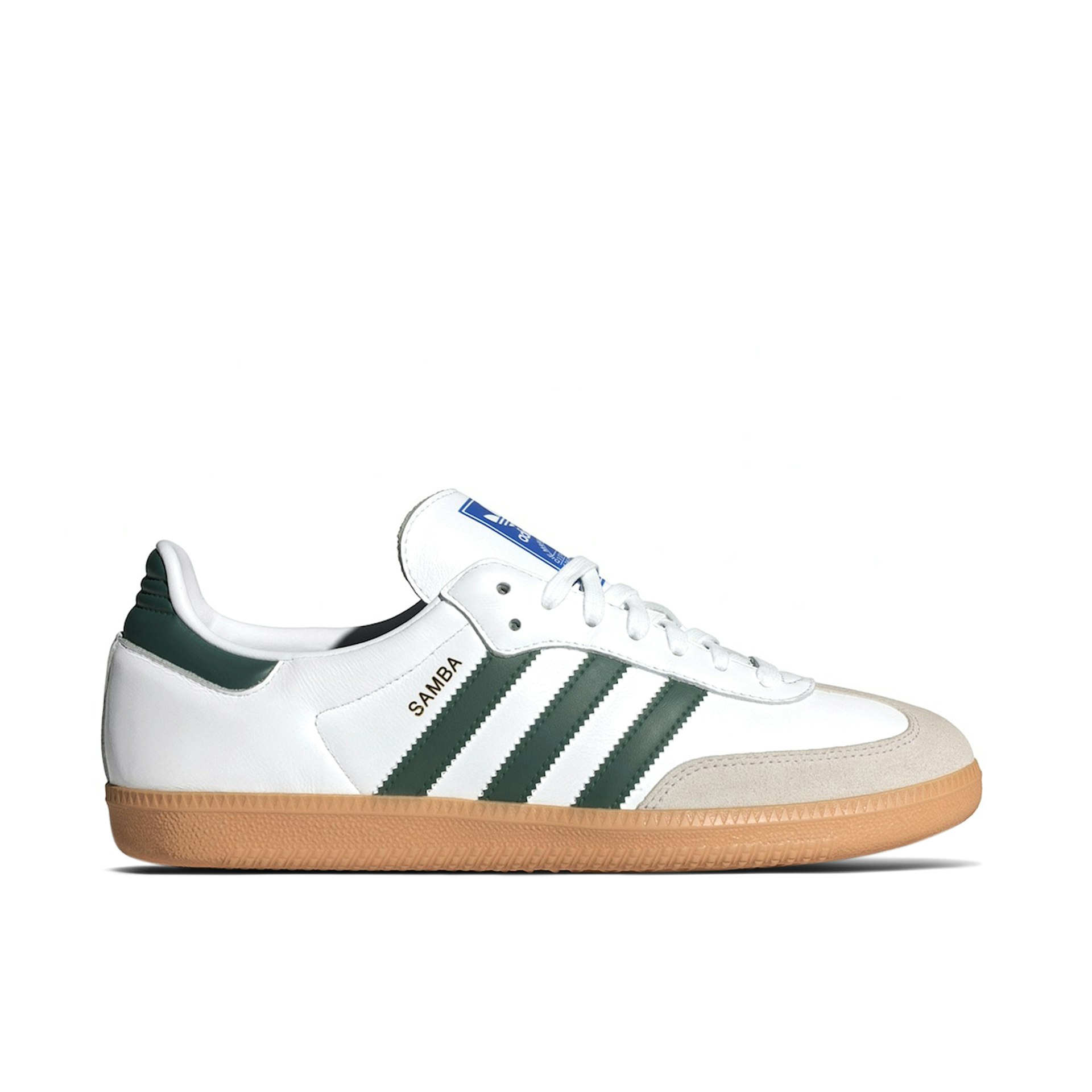 Adidas Samba OG White Collegiate Green Gum | IE3437 | Laced