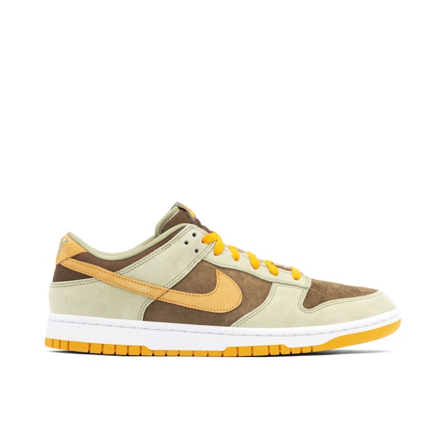 Nike Dunk Low Dusty Olive Gold DH5360-300 Laced