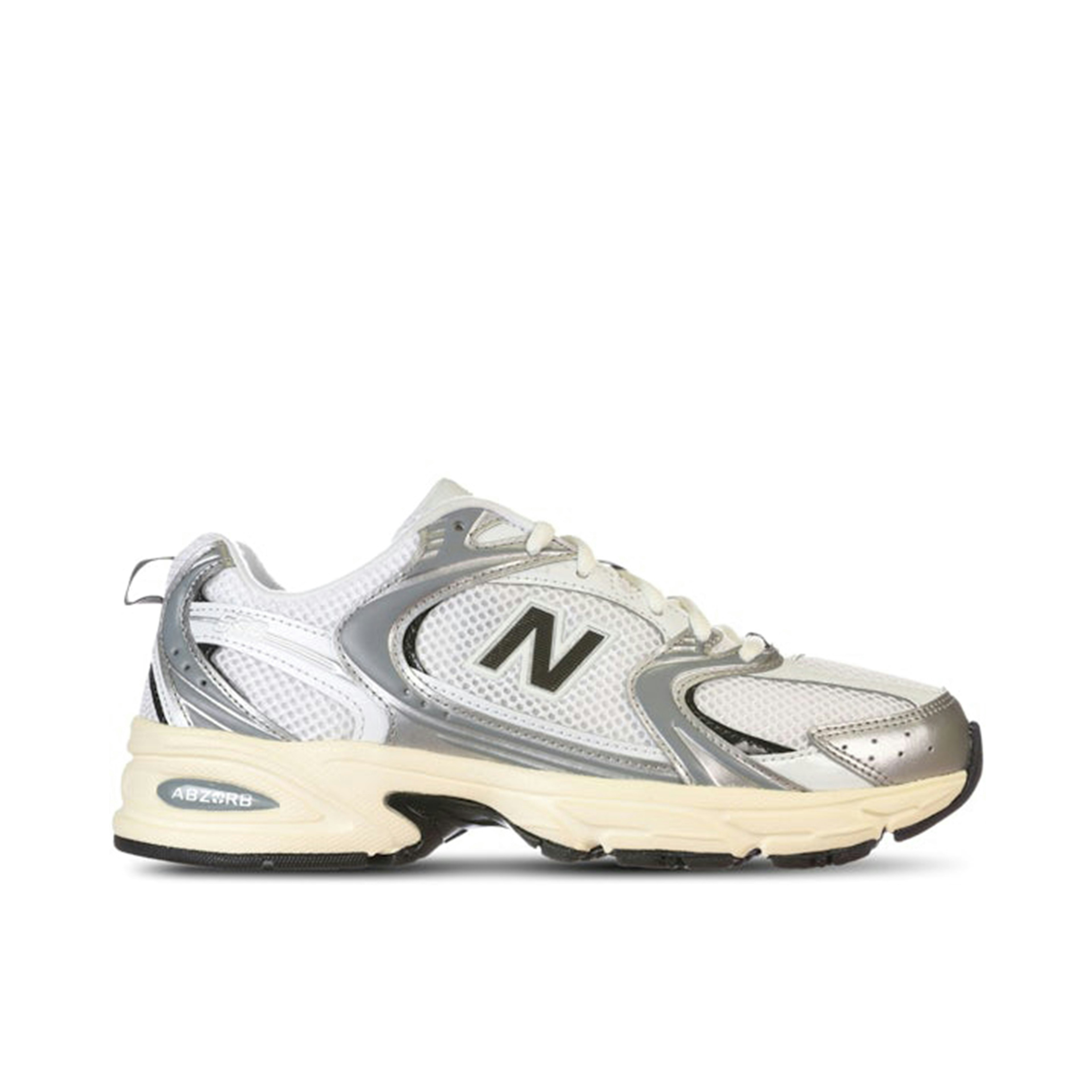 New Balance 530 Silver Metallic Black Cement