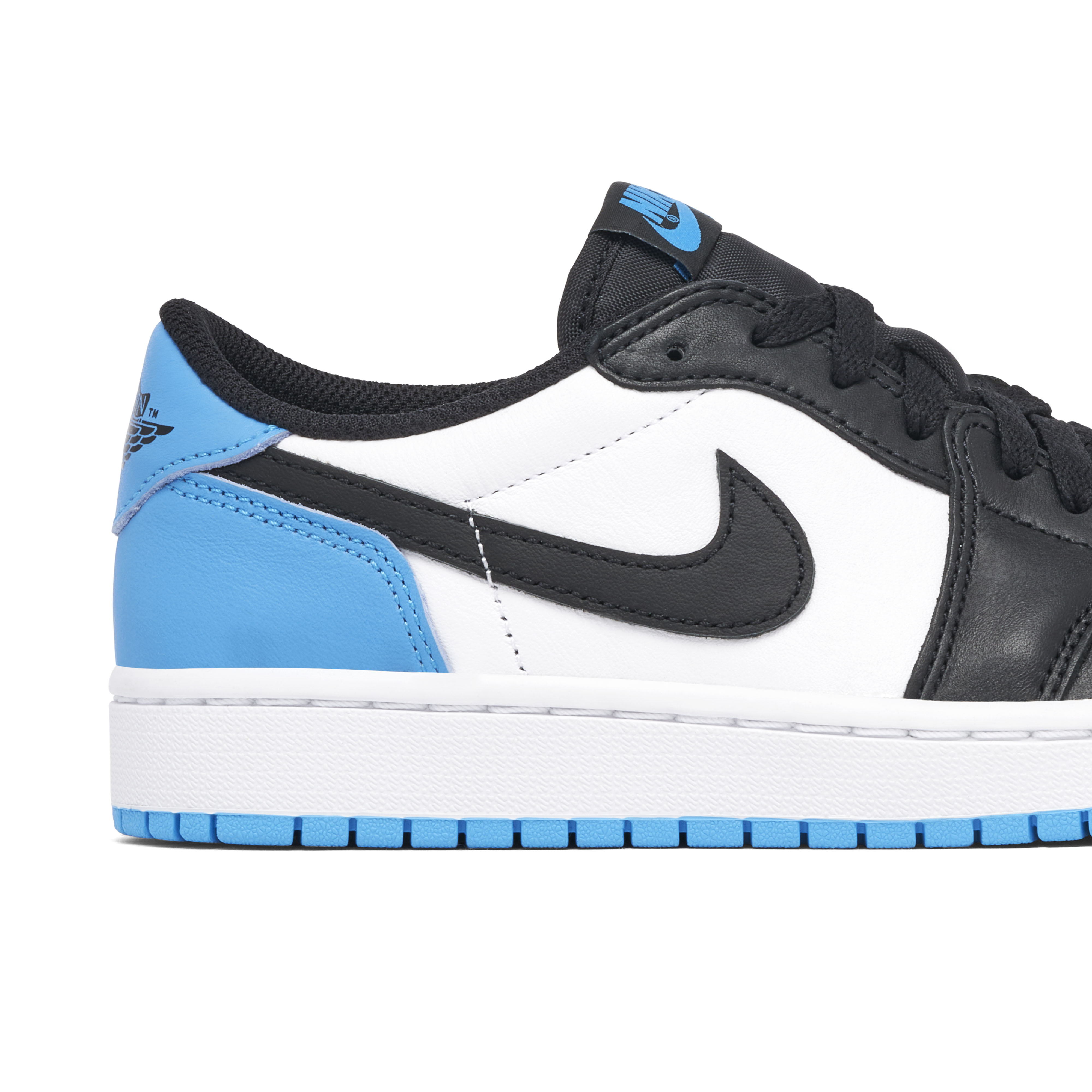 Nike Jordan 1 Low Black Dark Powder Blue (CZ0775-104) Women Sz 11.5 / newest Men 9.5