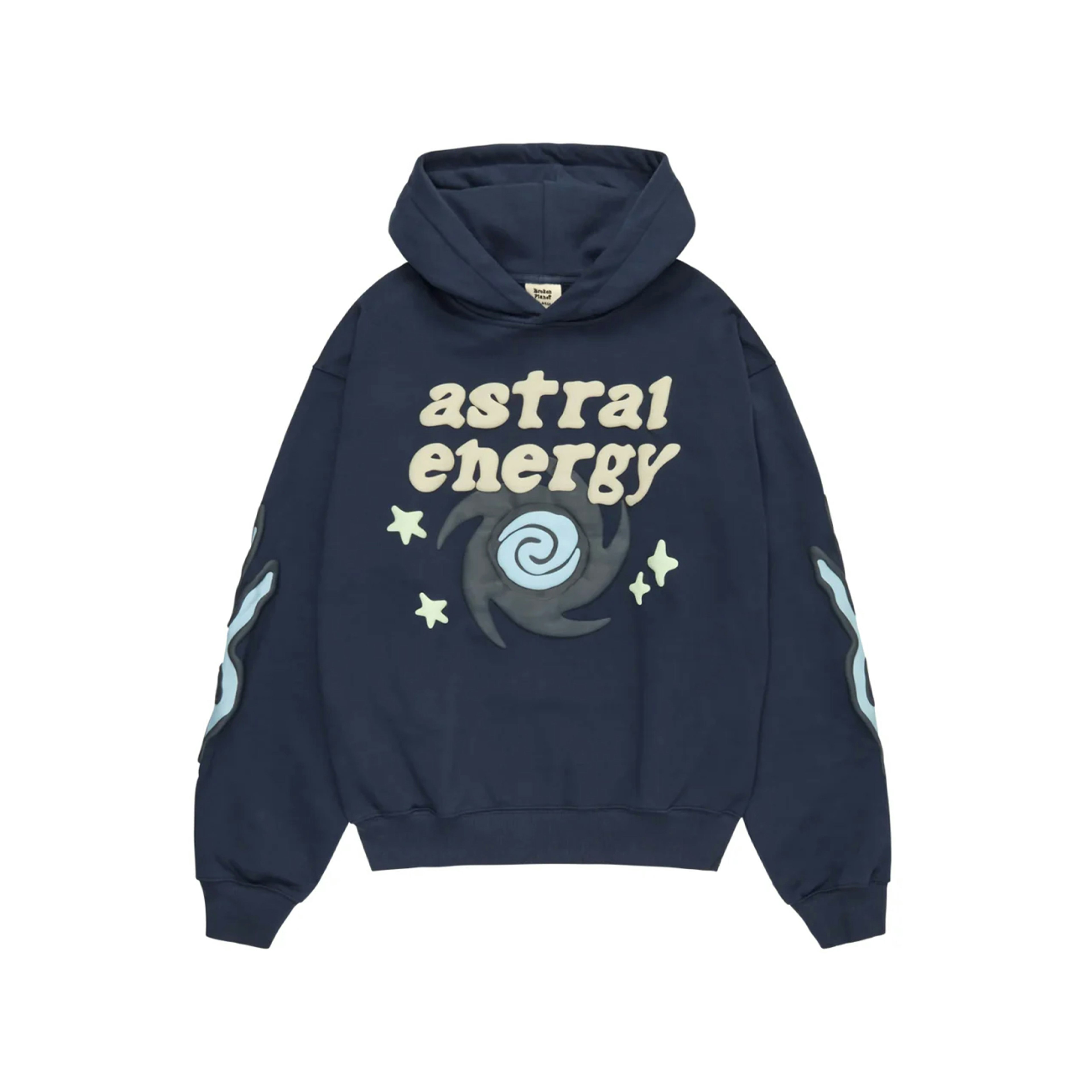 Broken Planet Astral Energy Hoodie Outer Space Blue