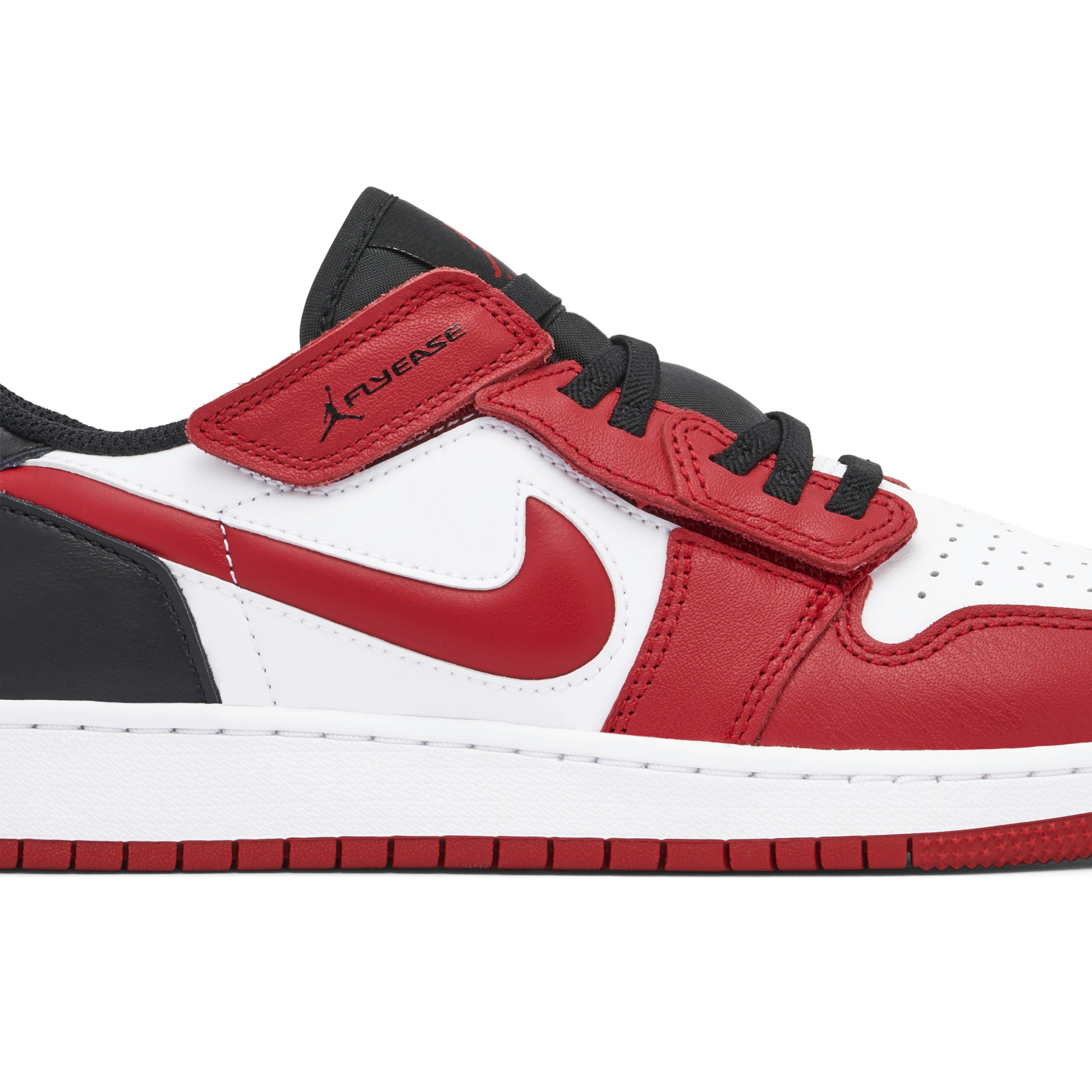 Air Jordan 1 Low FlyEase GS White Red