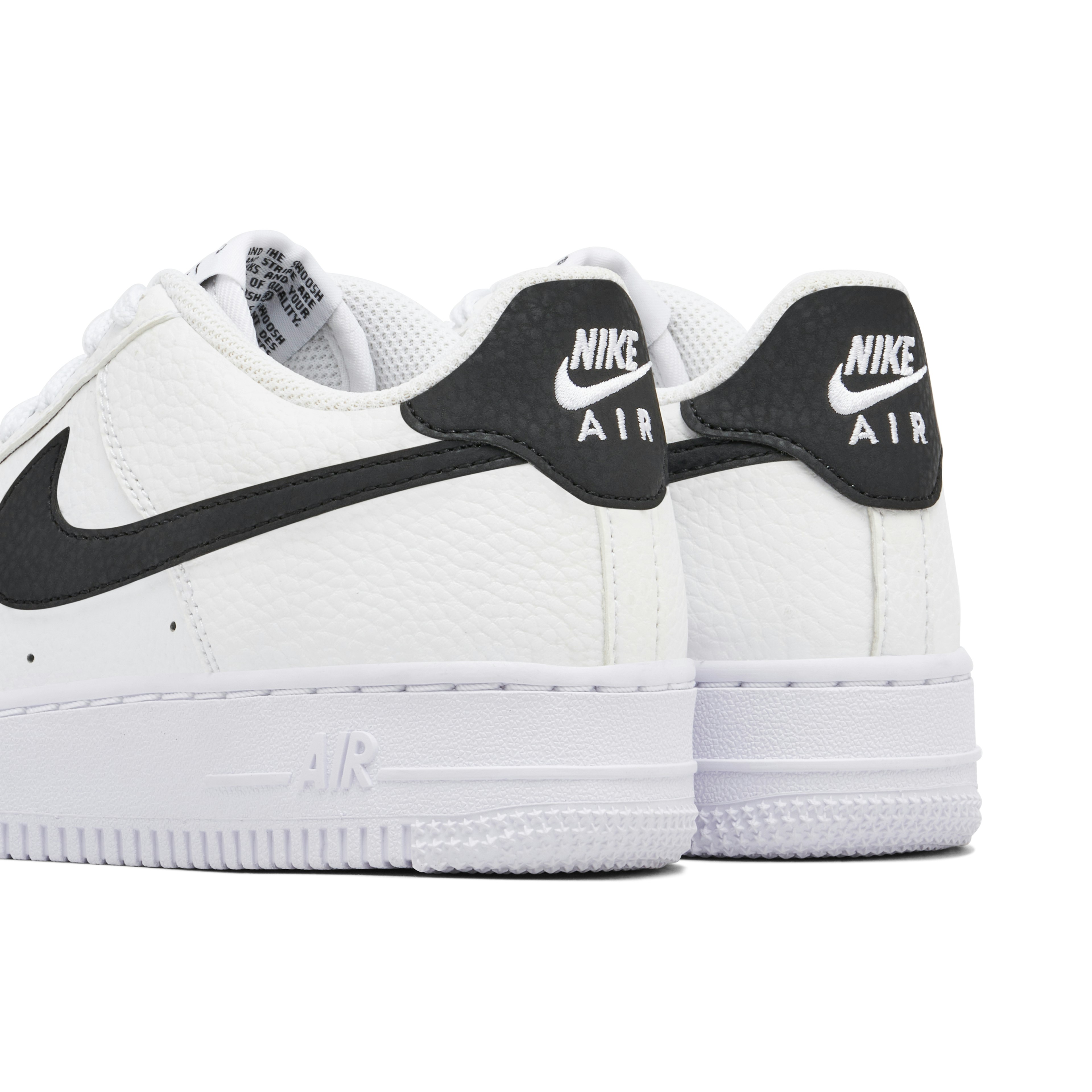 Nike Air Force 1 White Black GS