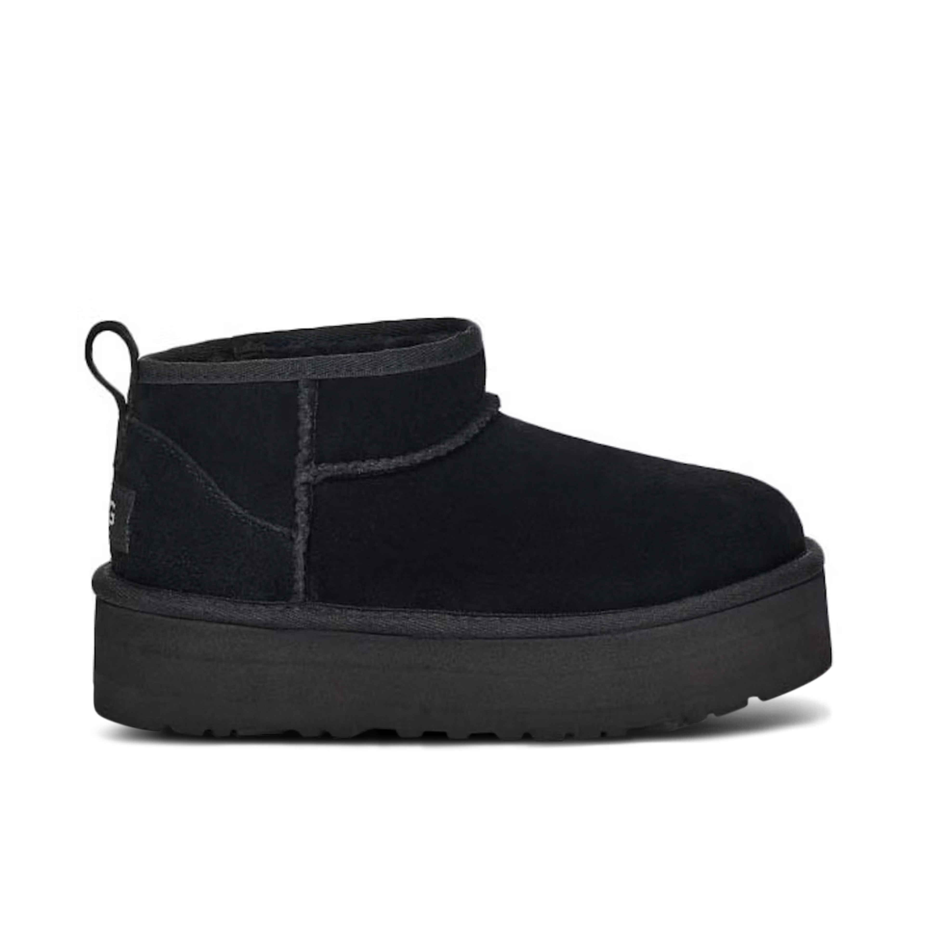 UGG Classic Ultra Mini Platform Boot Black Kids