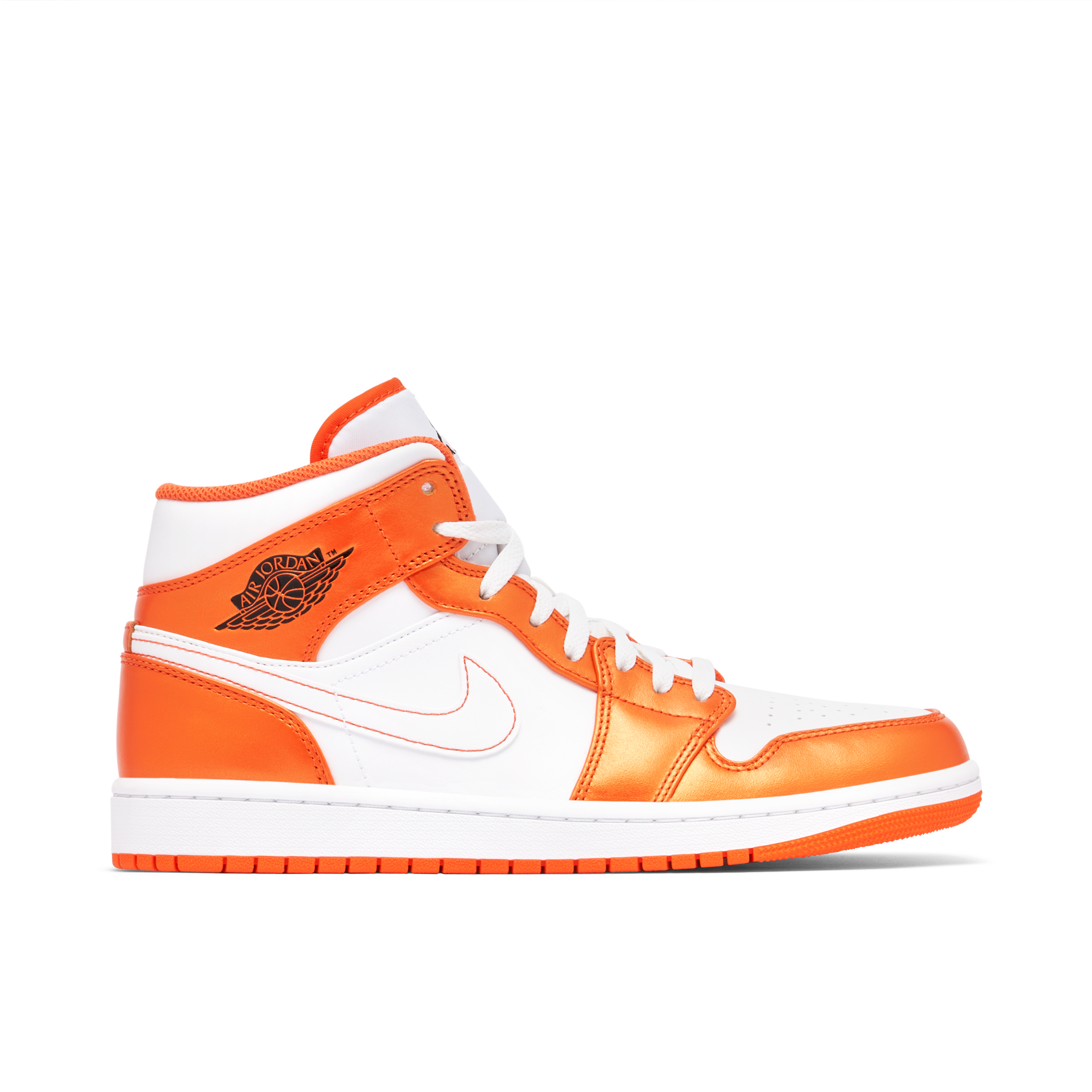 Red and orange jordans on sale