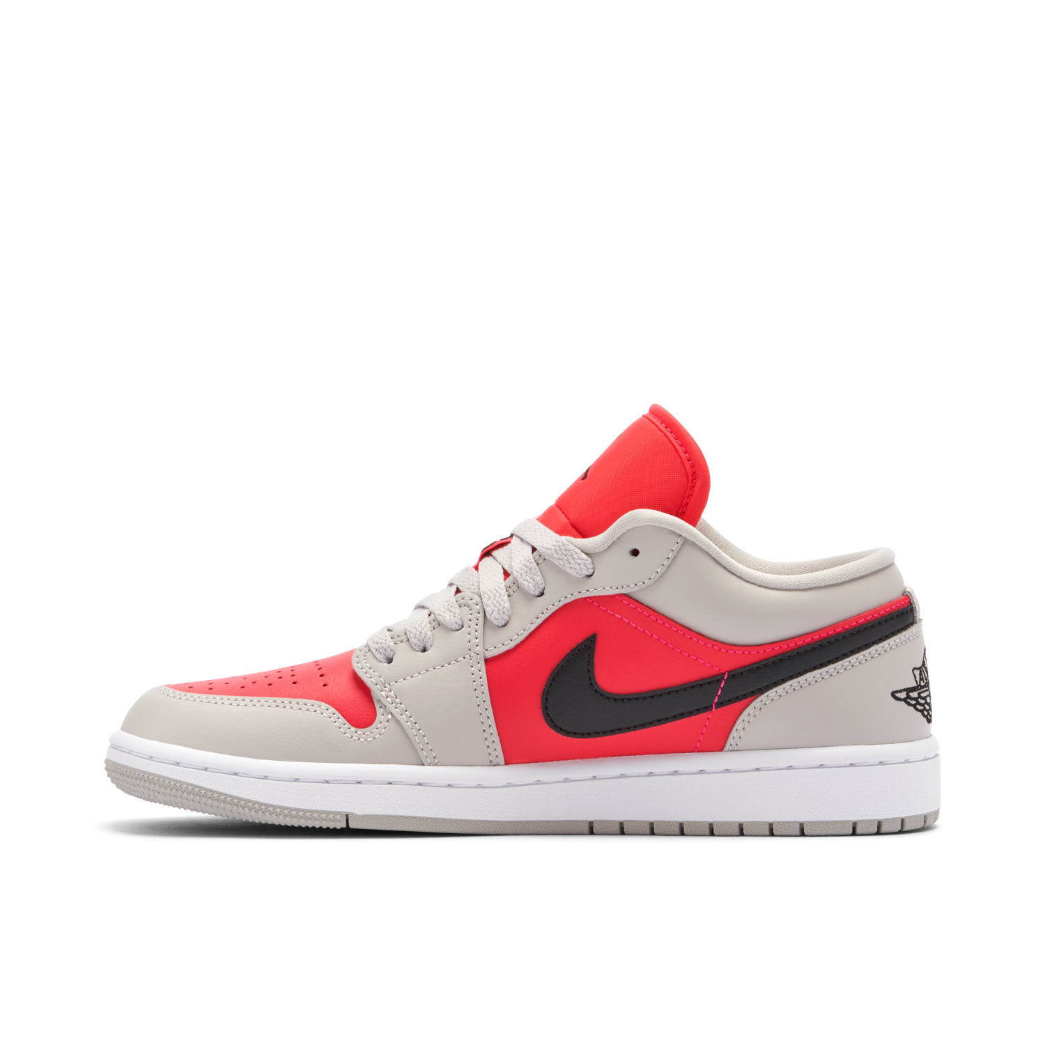 Air Jordan 1 Low Light Iron Red Femme