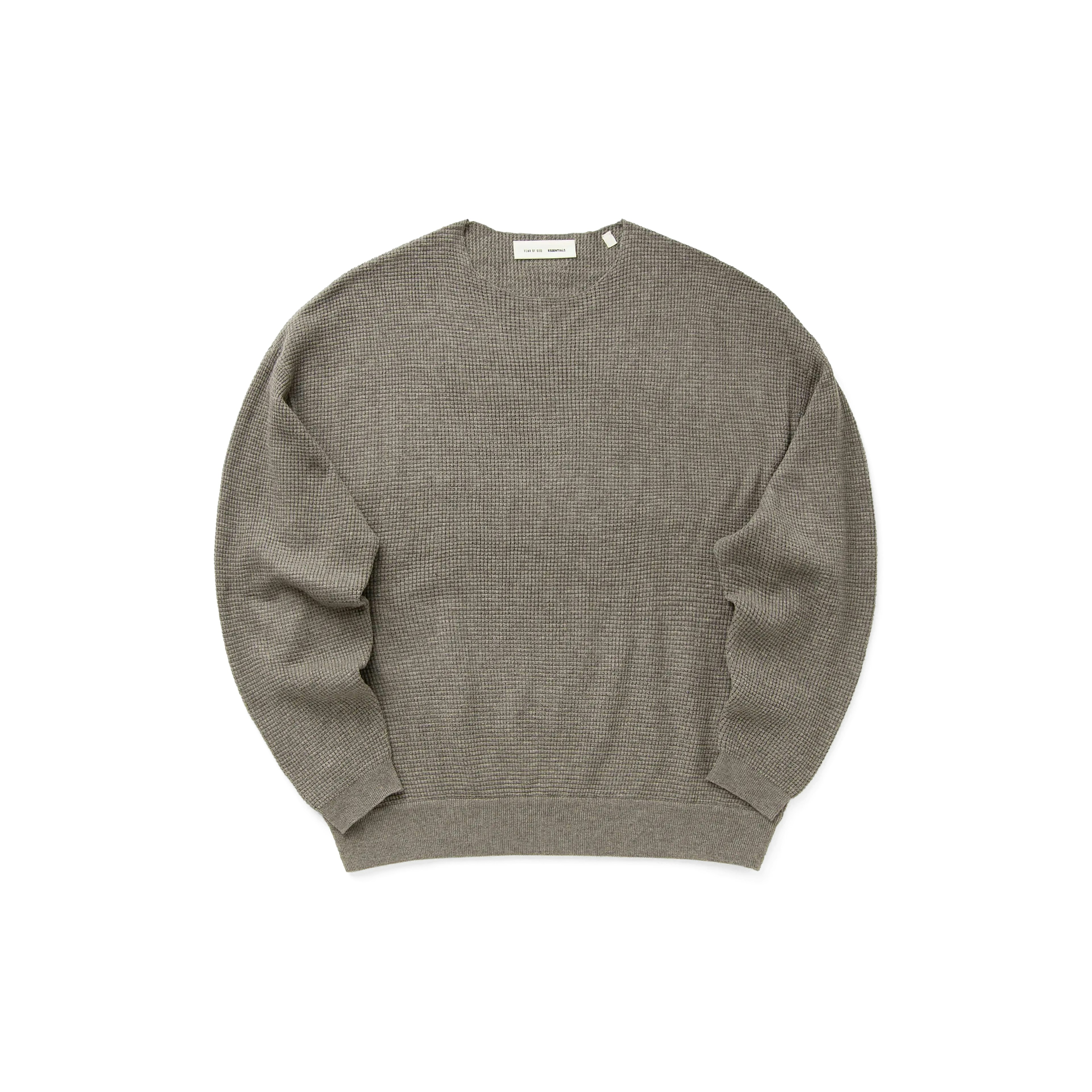 Fear Of God Essentials Waffle Crewneck 90'S Sweater