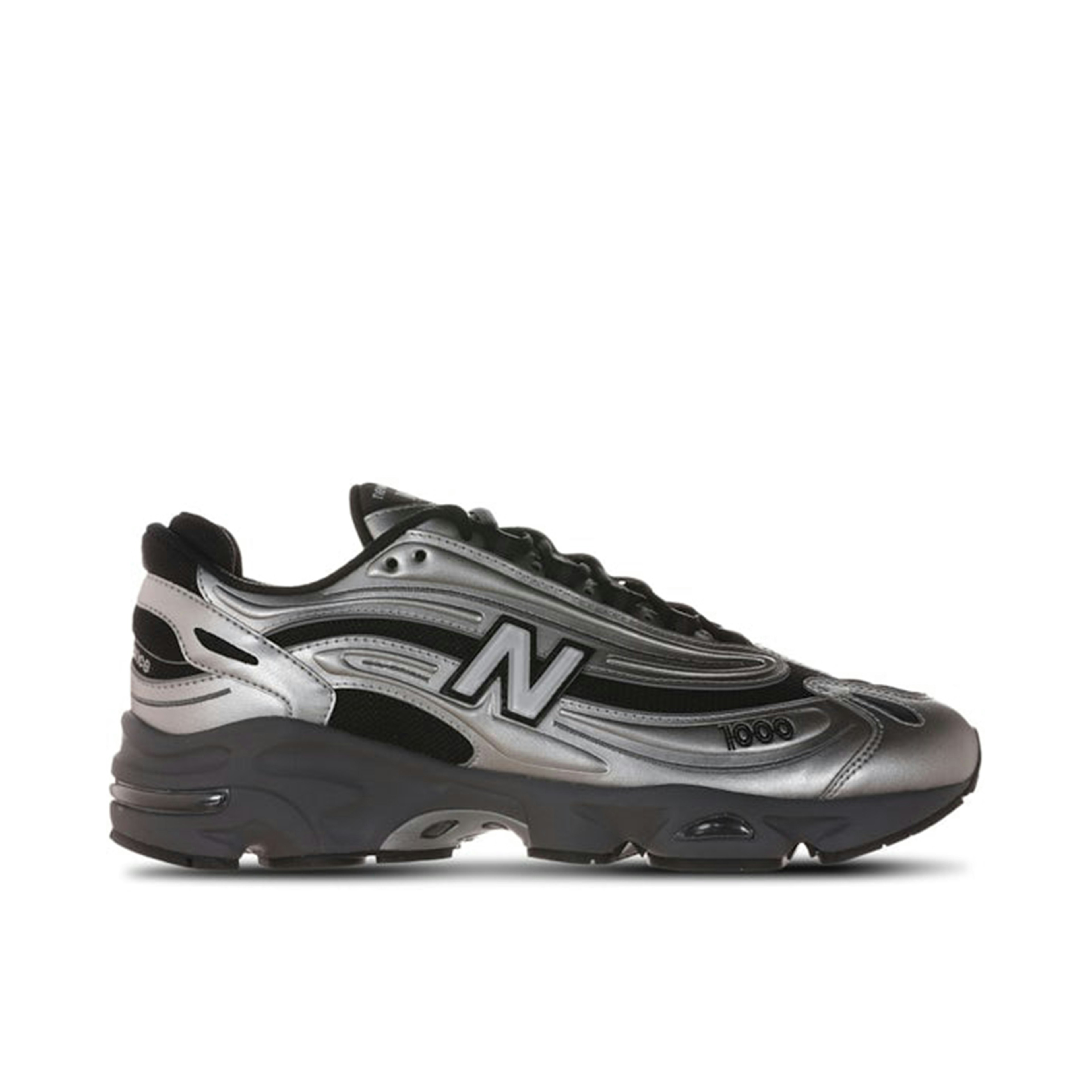 New Balance 1000 Black Silver Metallic