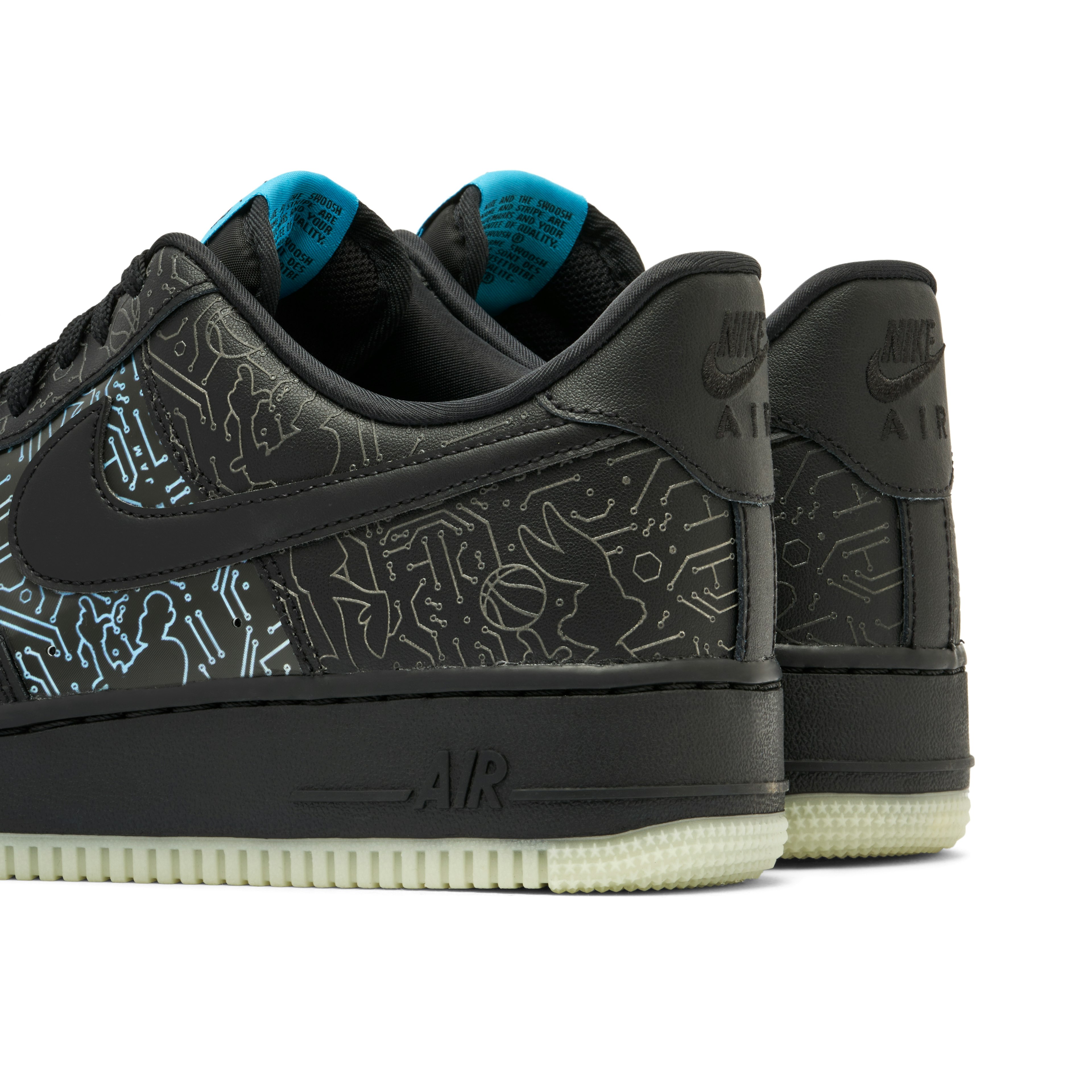 Space Jam x Air Force 1 07 Computer Chip
