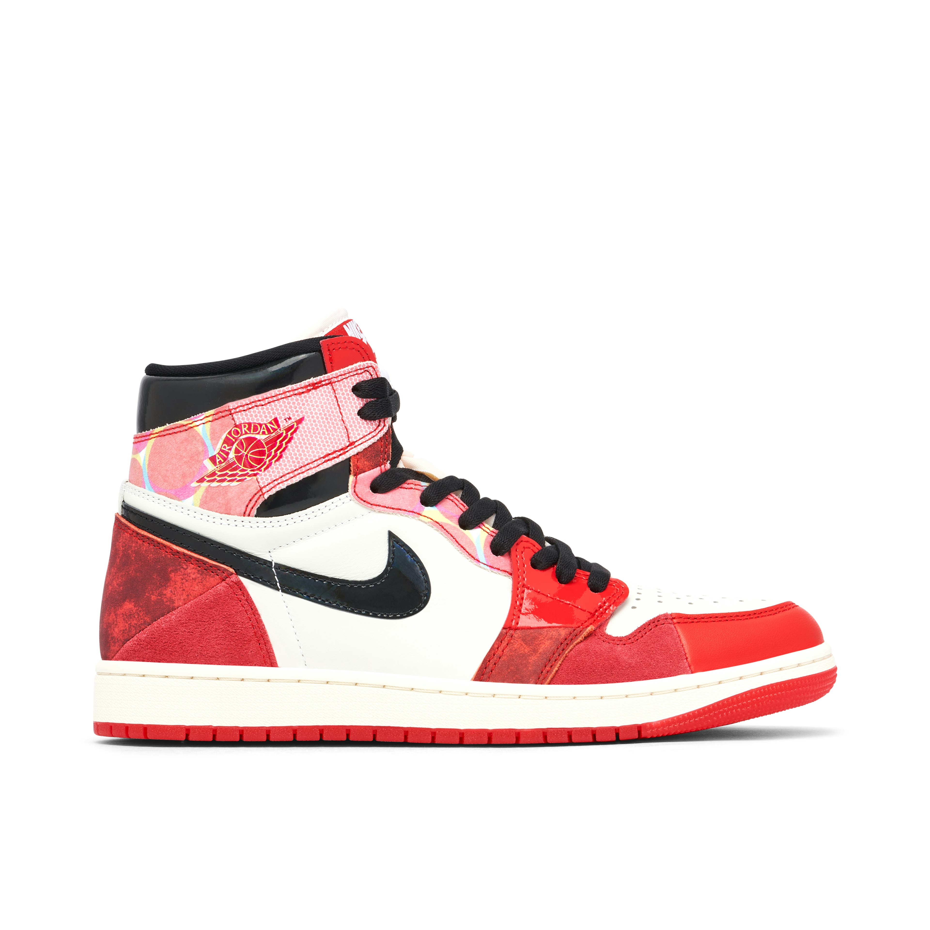 Air Jordan 1 High x Spider-Man Across The Spider-Verse Red Black