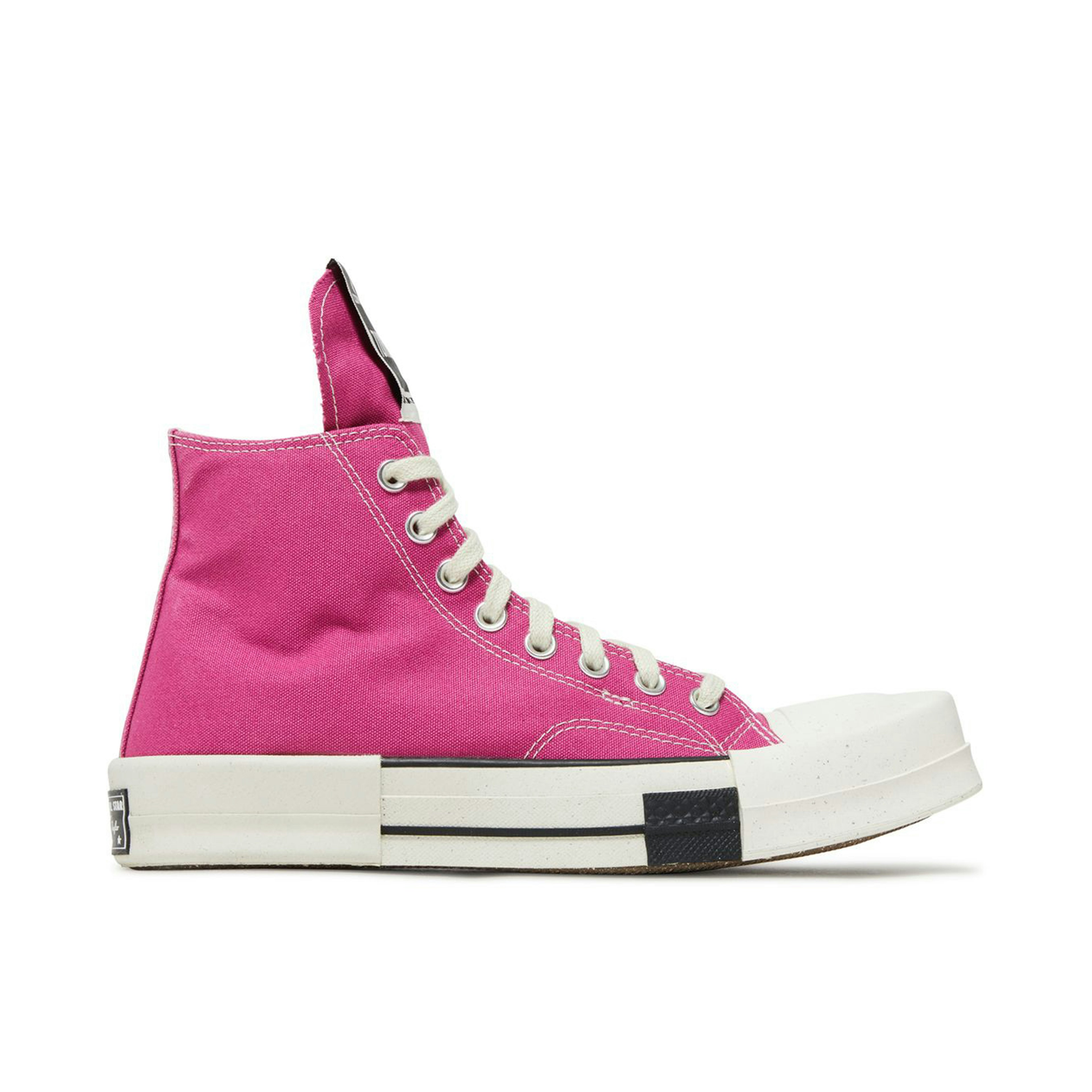 Converse TURBODRK Laceless Chuck Taylor All Star 70 Hi Rick Owens DRKSHDW Cactus Flower Pink