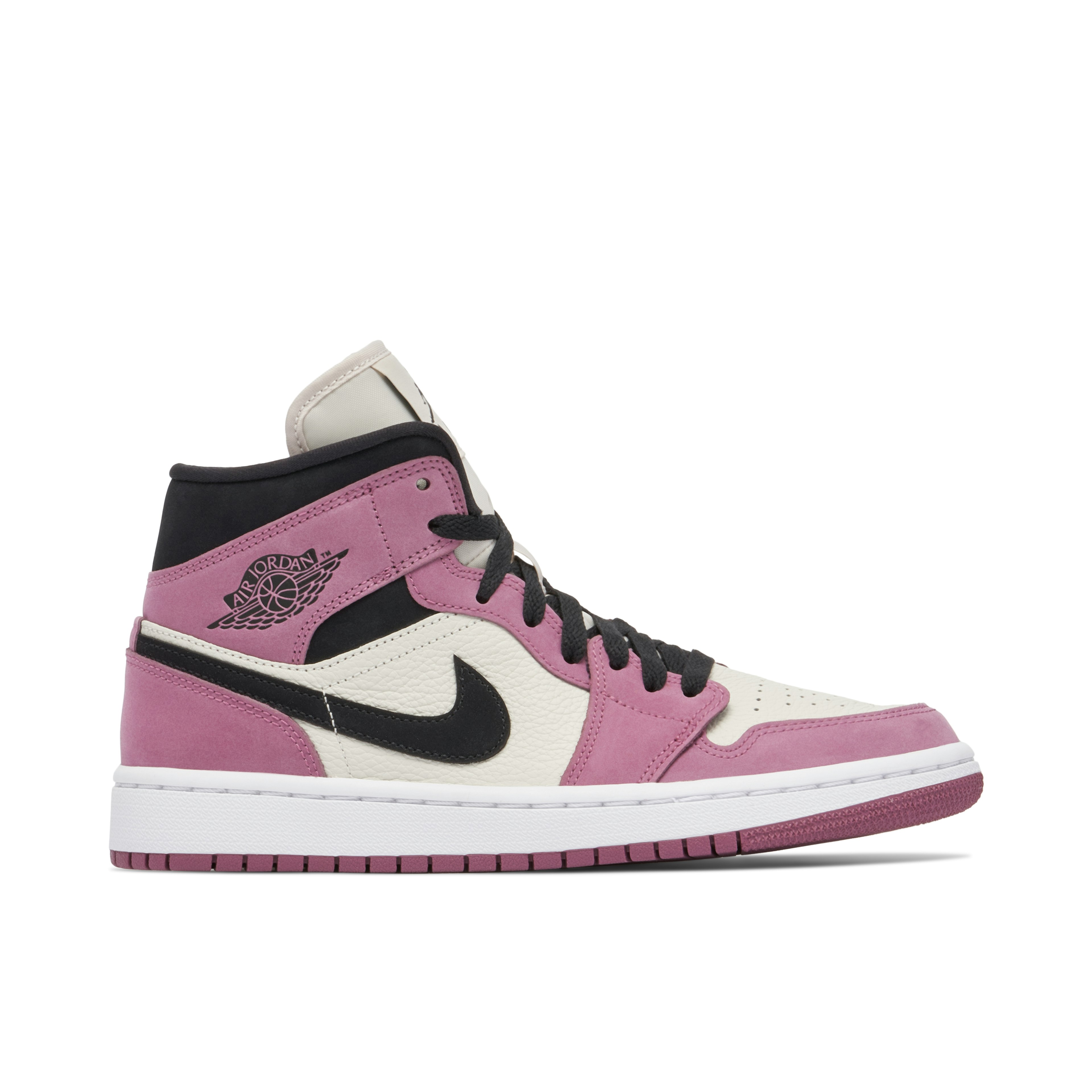 Air Jordan 1 Mid Berry Pink für Damen