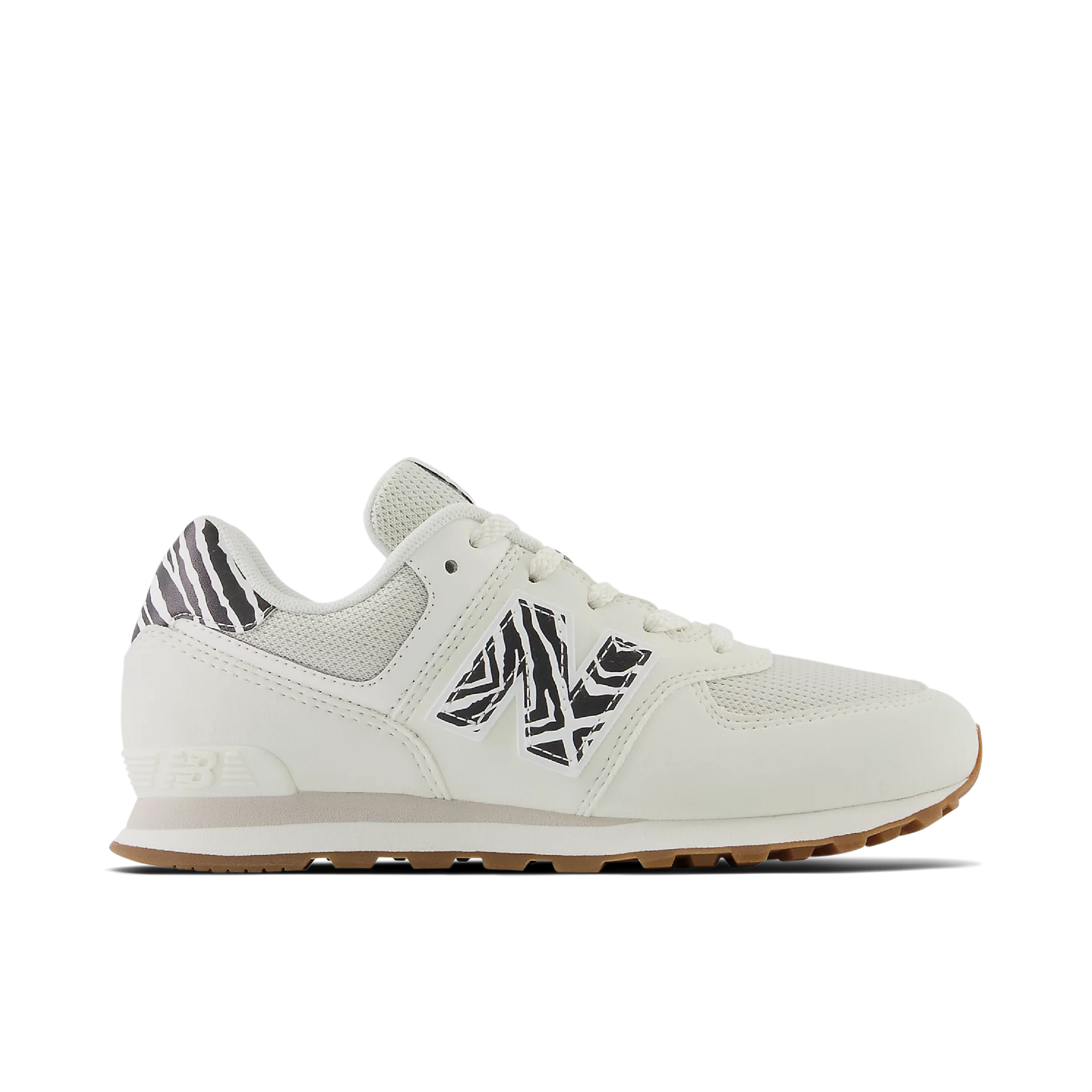New Balance 574 Sea Salt Zebra GS