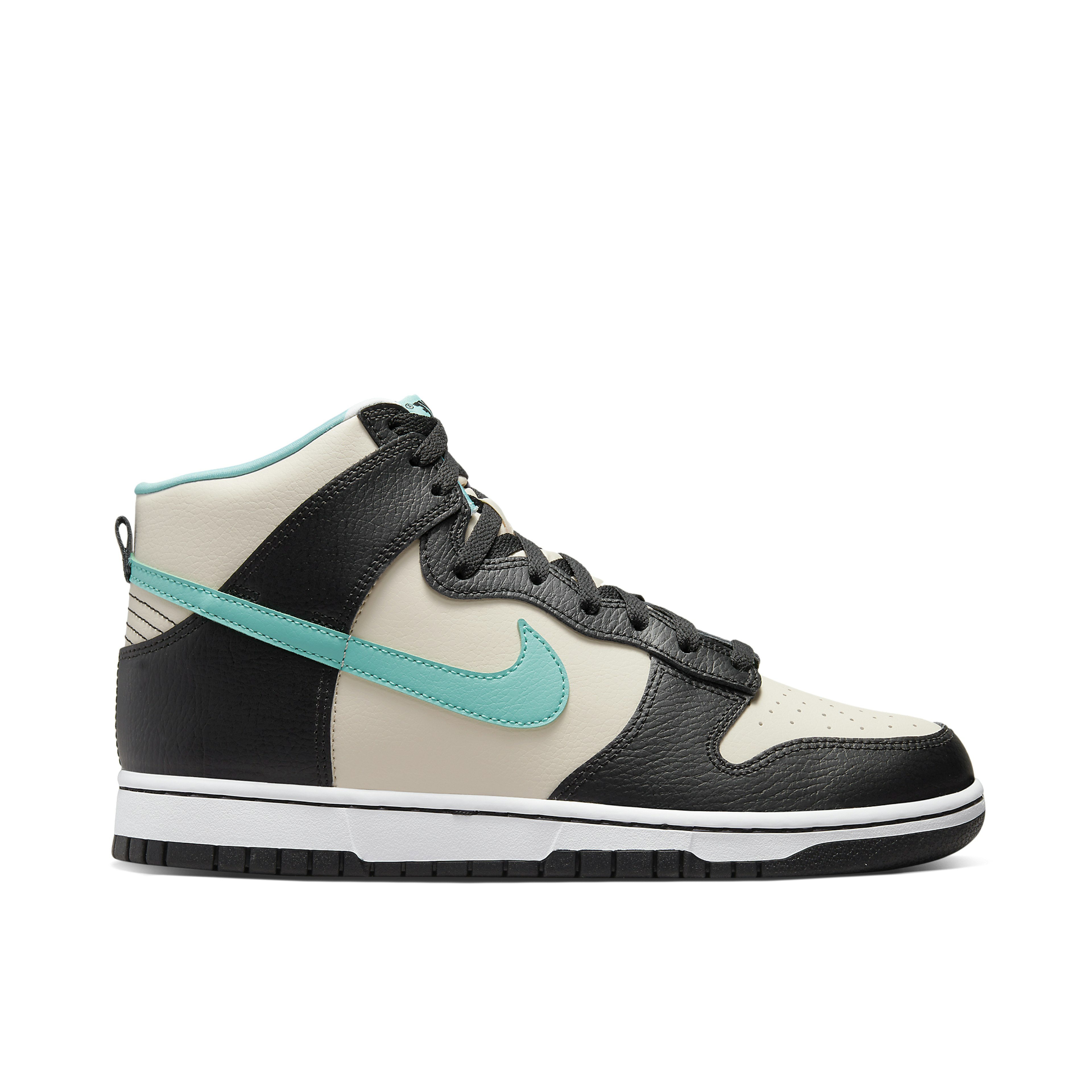 Nike Dunk High EMB Beige Black Washed Teal