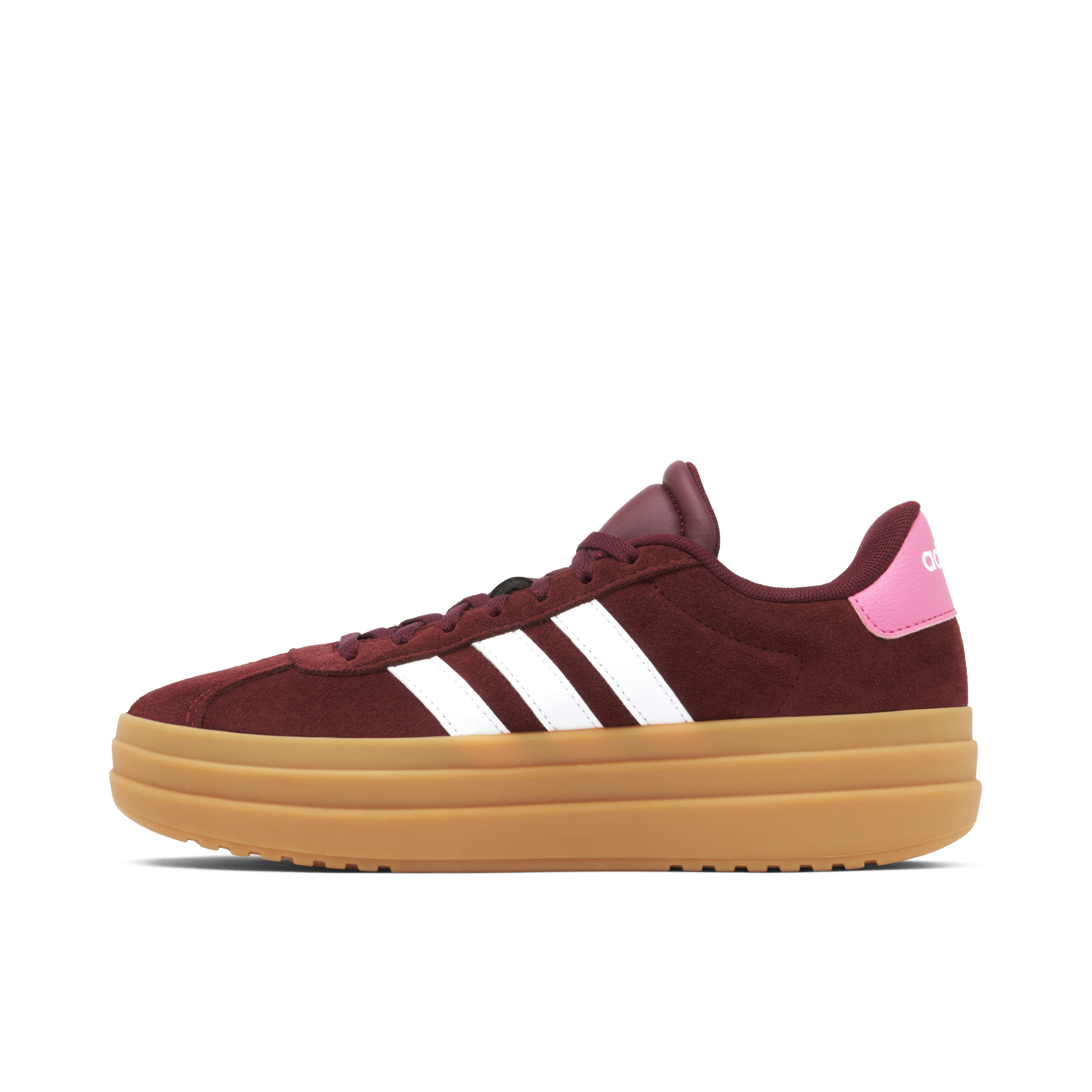 Adidas VL Court Bold Shadow Red Cloud White Pink Fusion GS