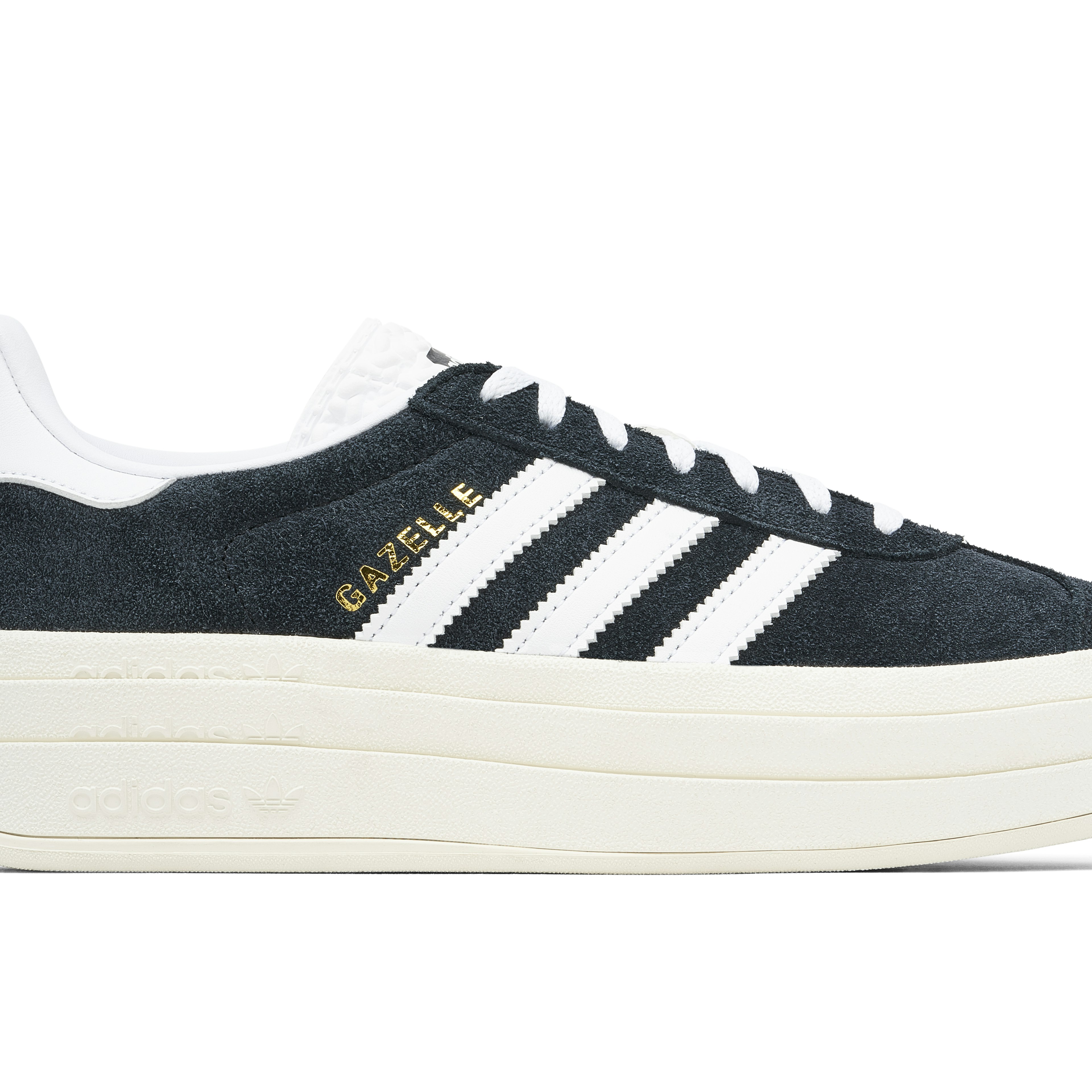Adidas Gazelle Bold Black White Femme